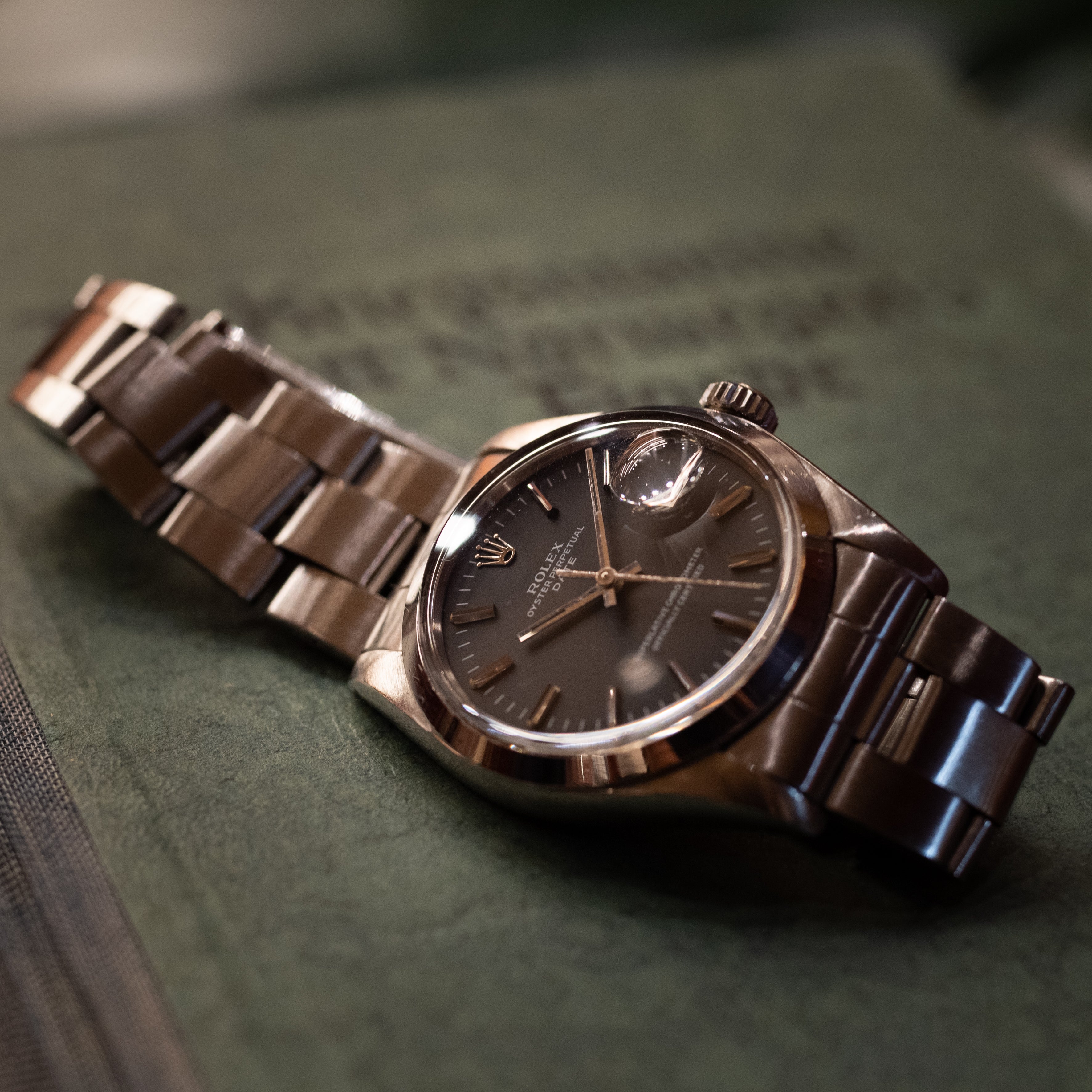 ロレックス 1978年製 Ref.1500 ブラックシグマダイヤル