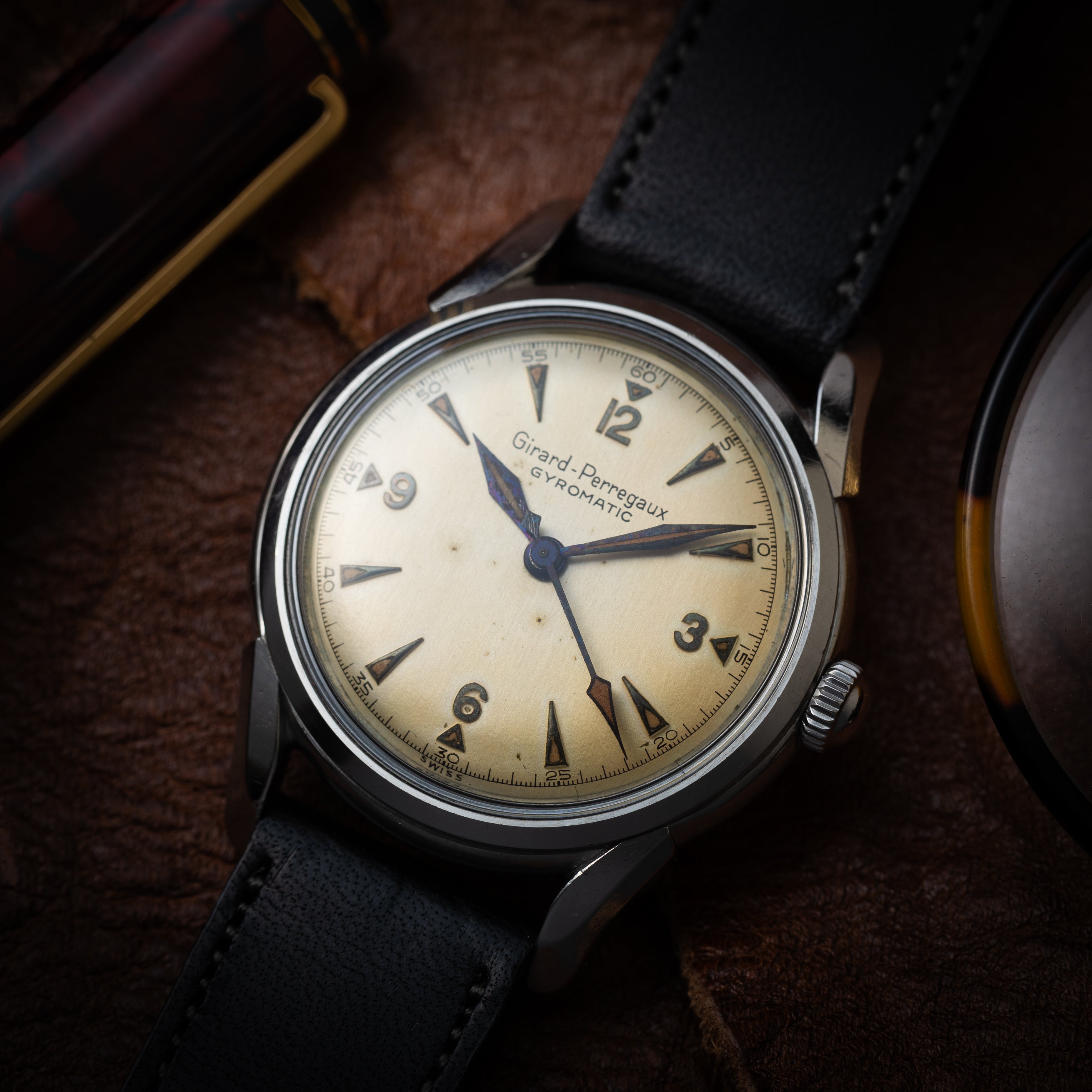 ジラール・ペルゴ ジャイロマチック 1950年代製 自動巻き
