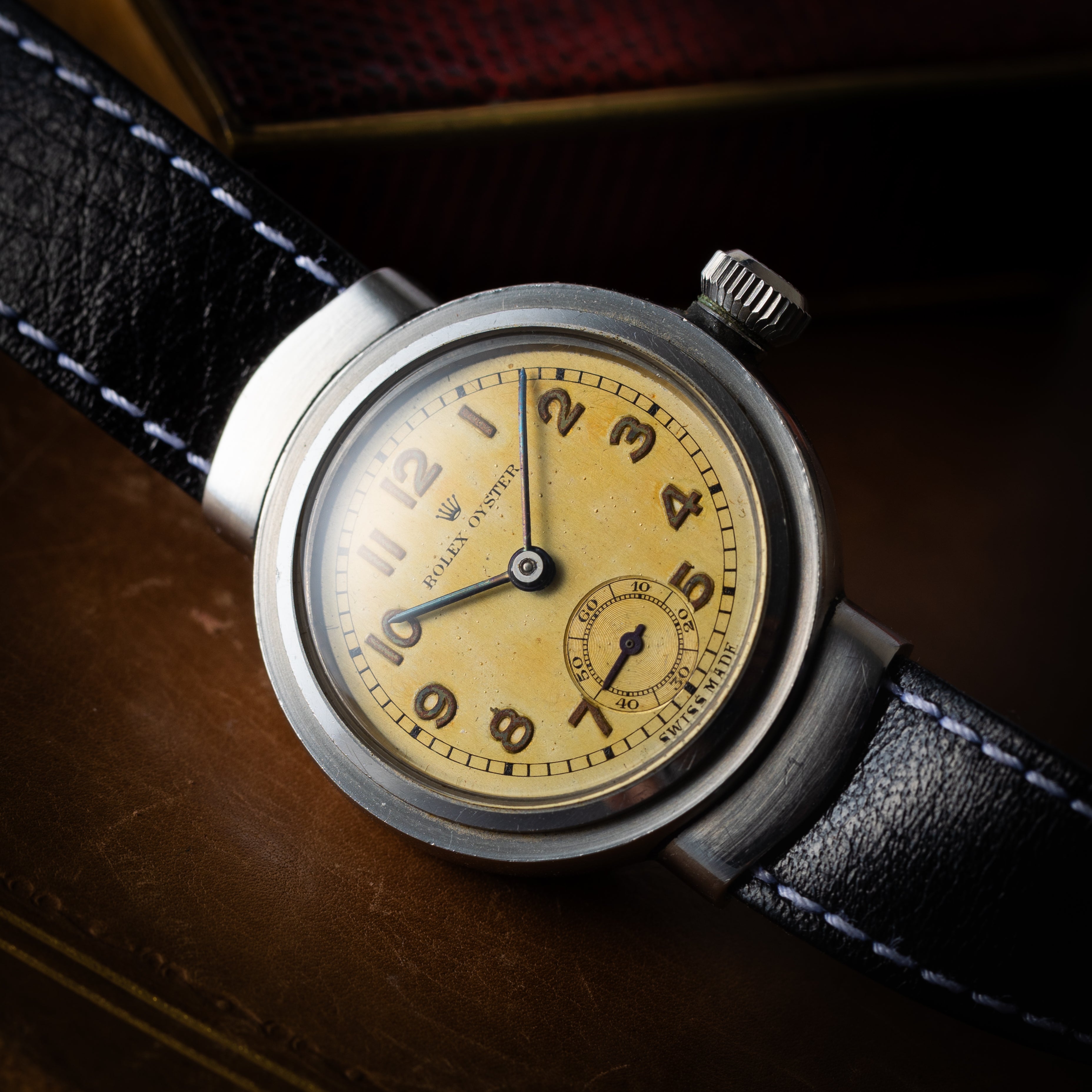 ロレックス  1930年代製 手巻き スモールセコンド オリジナルアラビアダイヤル