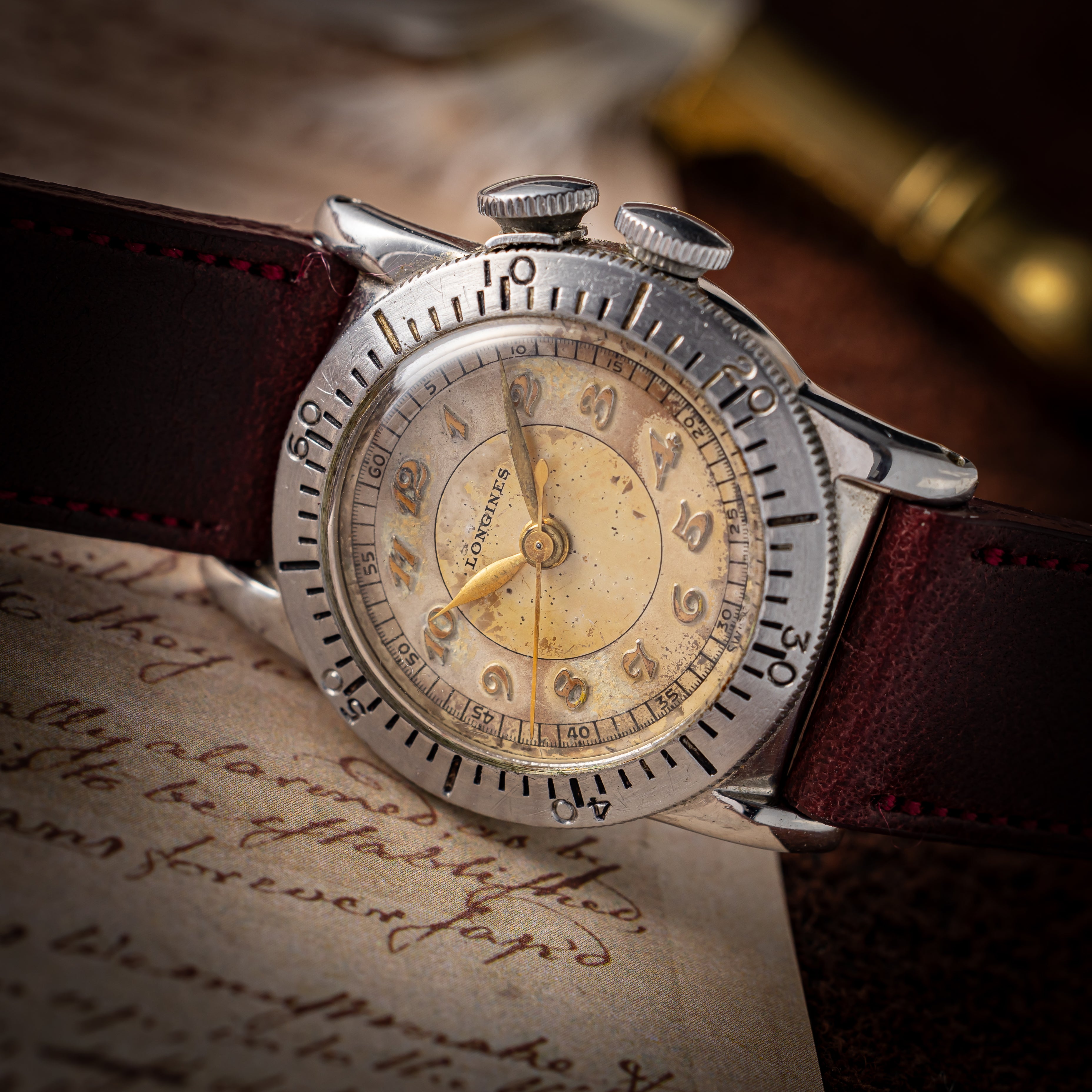 ロンジン ウィームス 1940年代製 手巻き Cal.10L