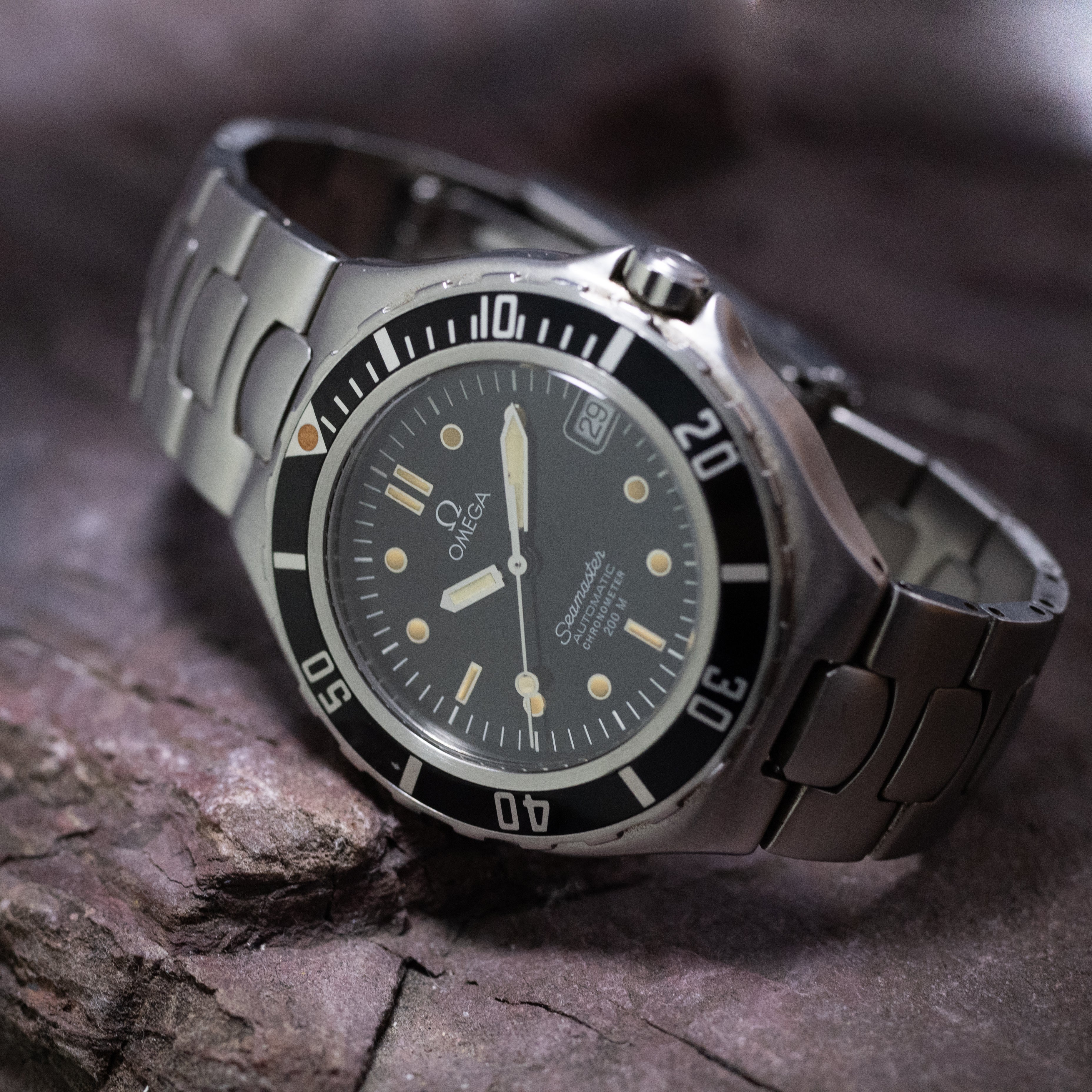 オメガプレボンド シーマスター200ｍ 1988年製