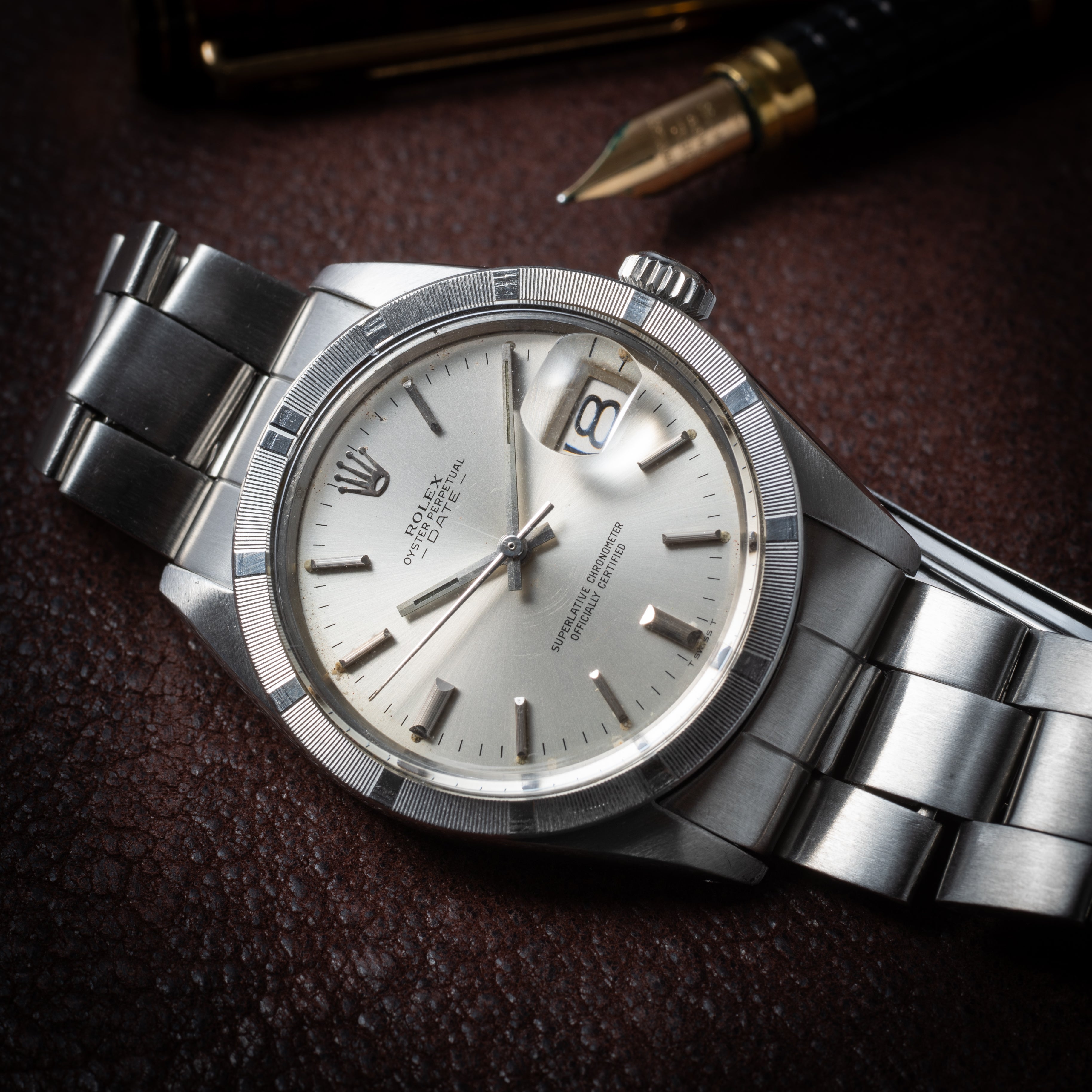 ロレックス 1971年製 オイスターパーペチュアルデイト Ref.1501 シルバーダイヤル