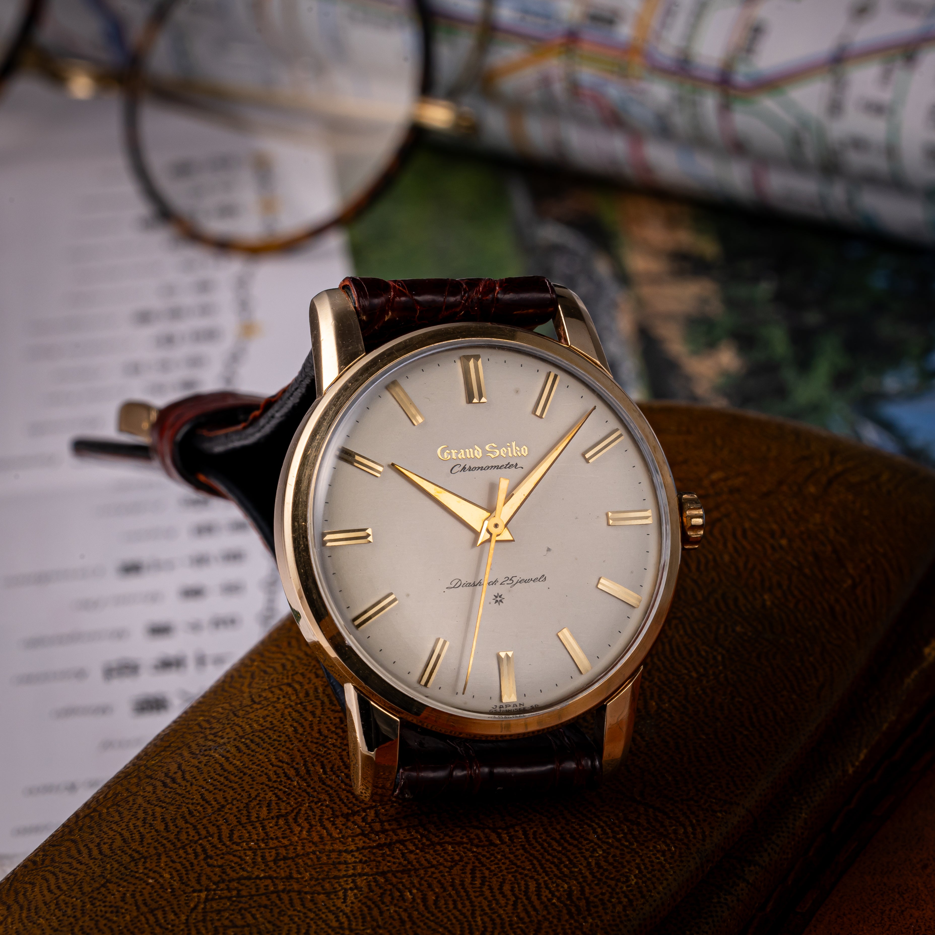グランドセイコー ファーストモデル 1963年製 14KGF Ref.J14070GS アップライトロゴ