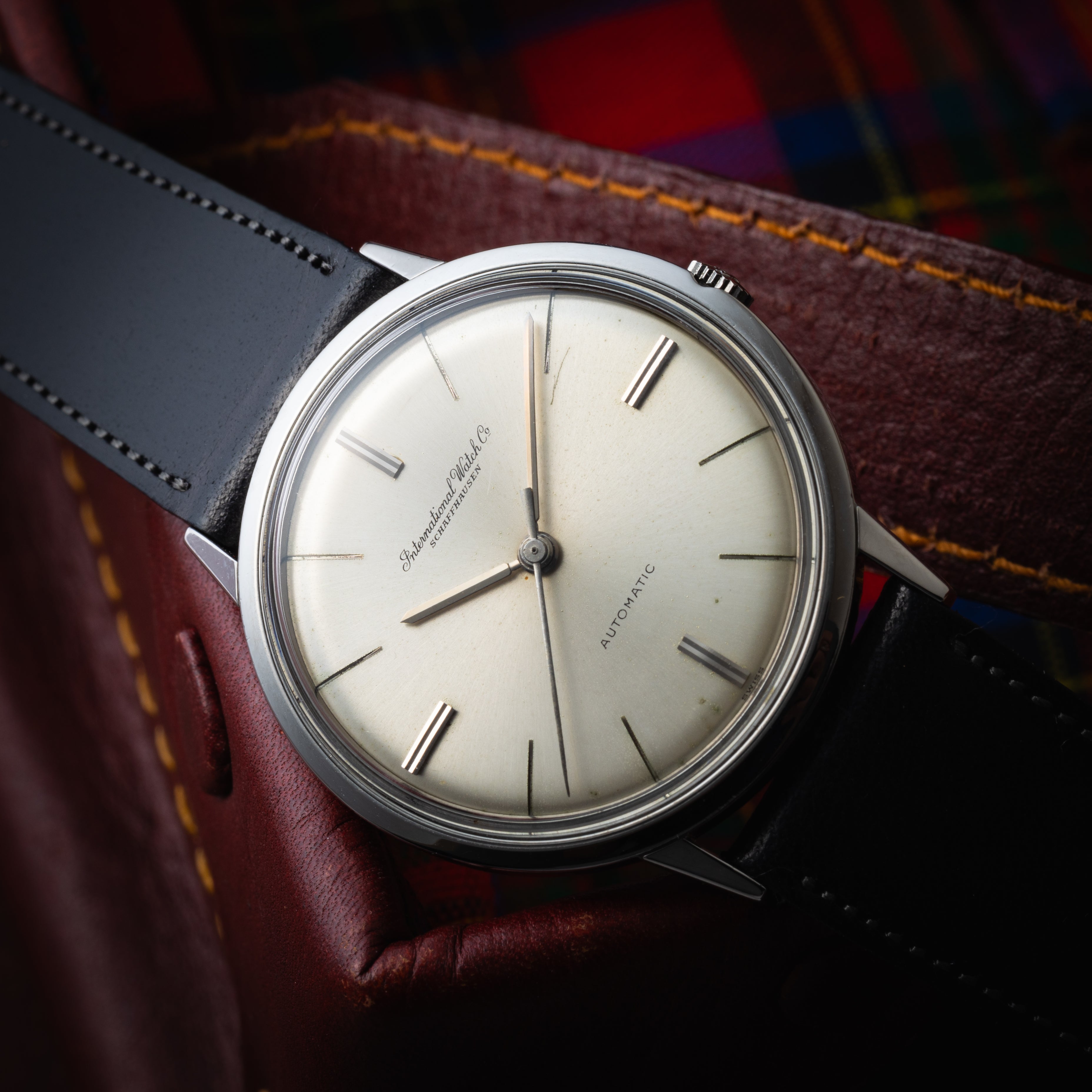 IWC 1963年製 ラウンドケース ノンデイト ペラトン式自動巻き R803A Cal.854