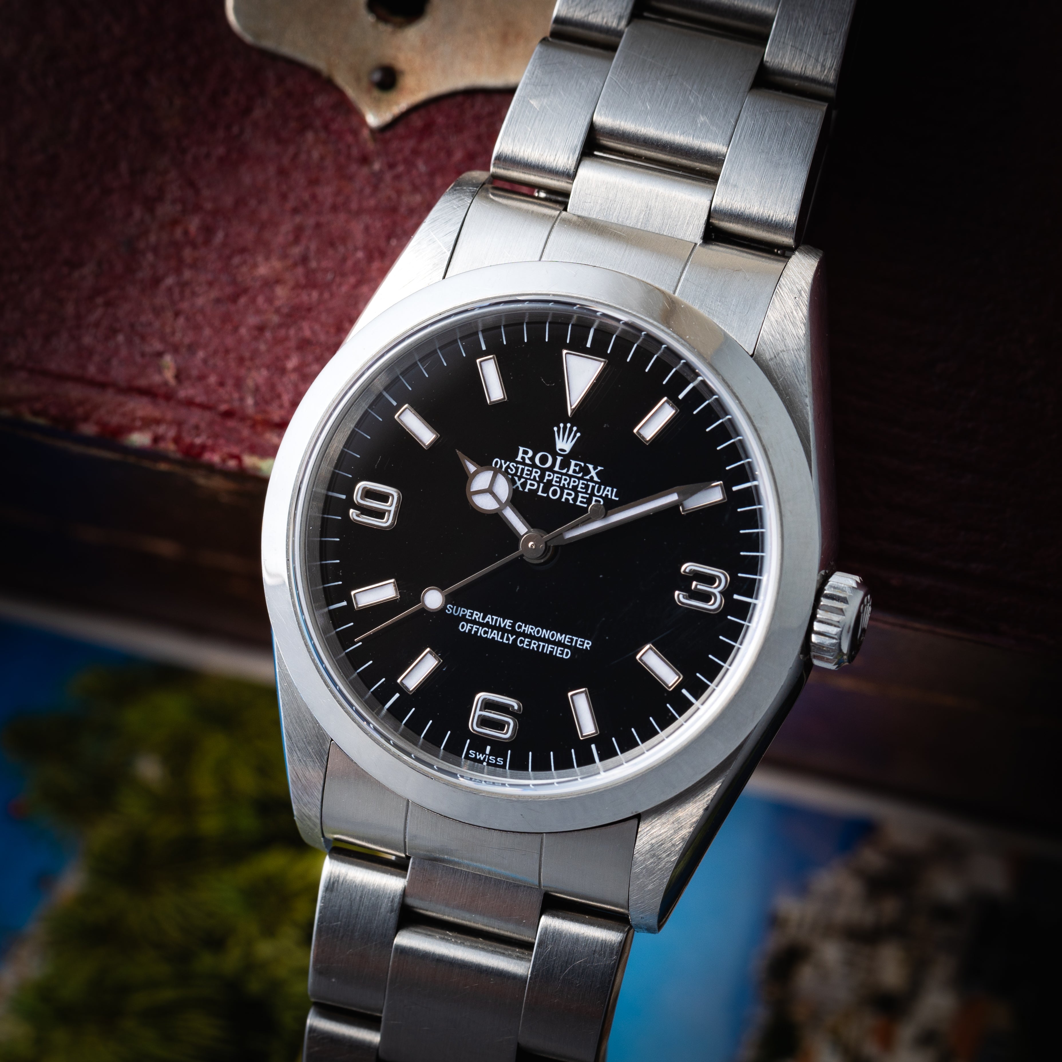 ロレックス エクスプローラーⅠ 1998年製 Ref.14270 箱付き