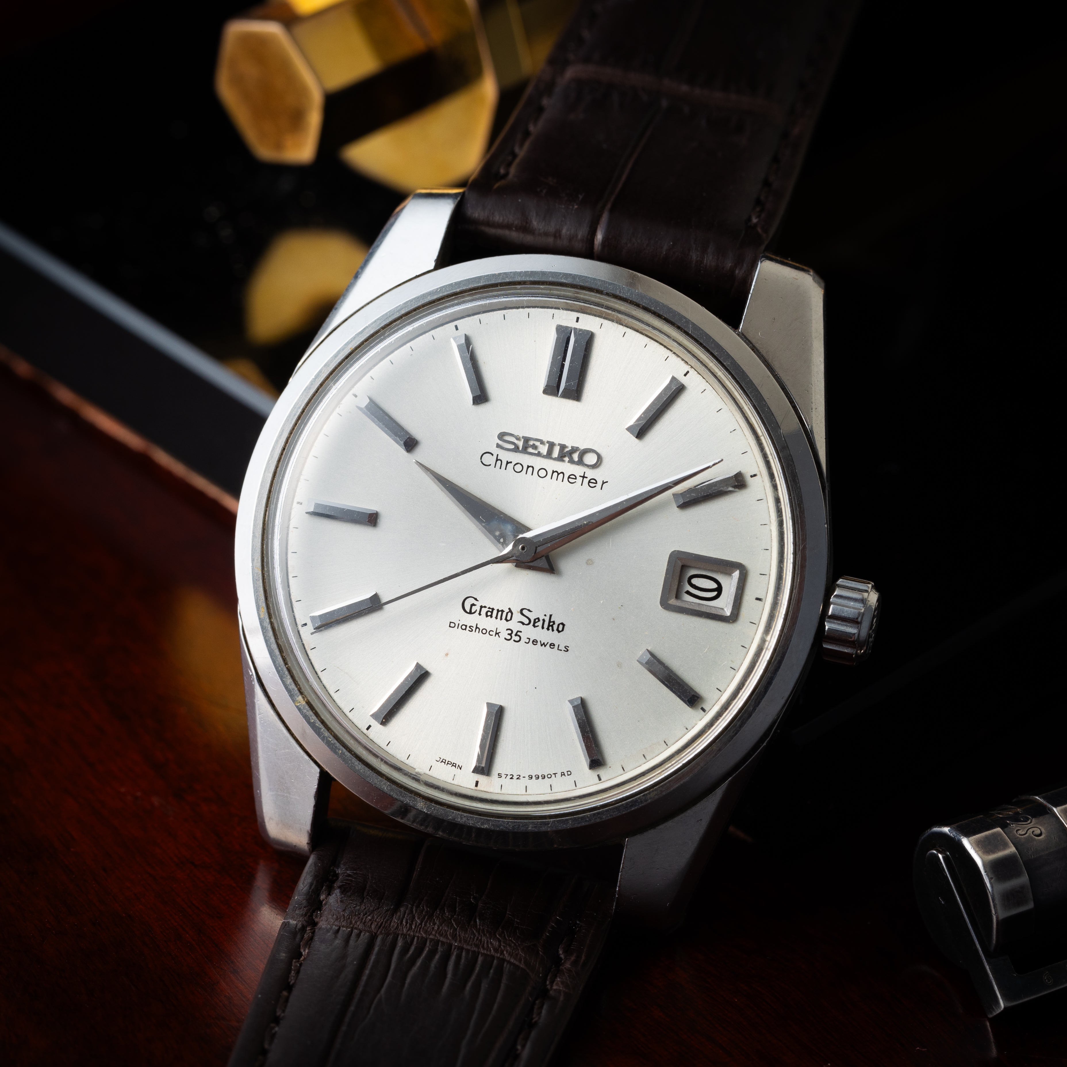 セイコー グランドセイコー 2nd前期 57GS 1965年製 Ref.5722-9990 獅子メダル