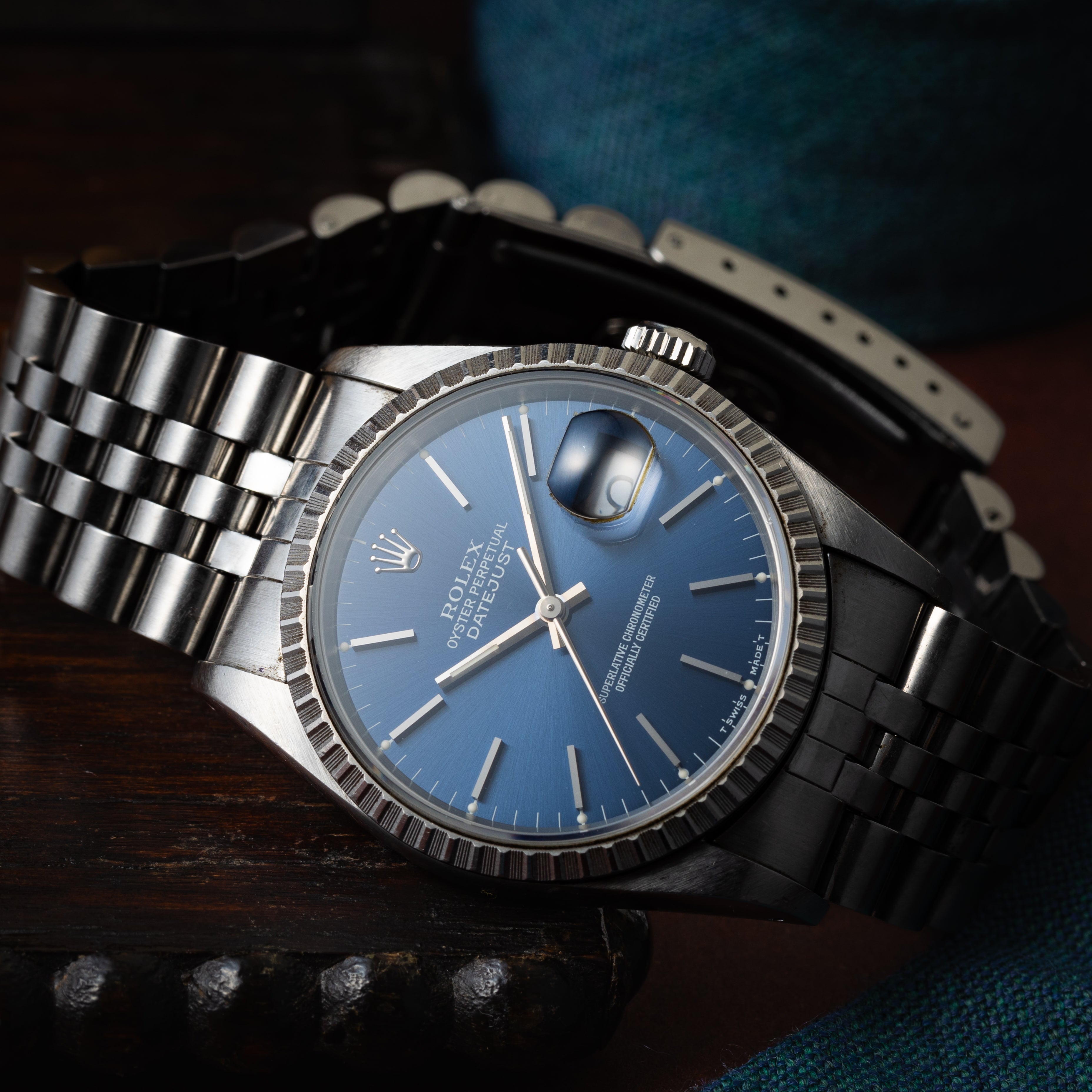 ロレックス デイトジャスト Ref.16220 1993年～1994年製 ブルーダイヤル