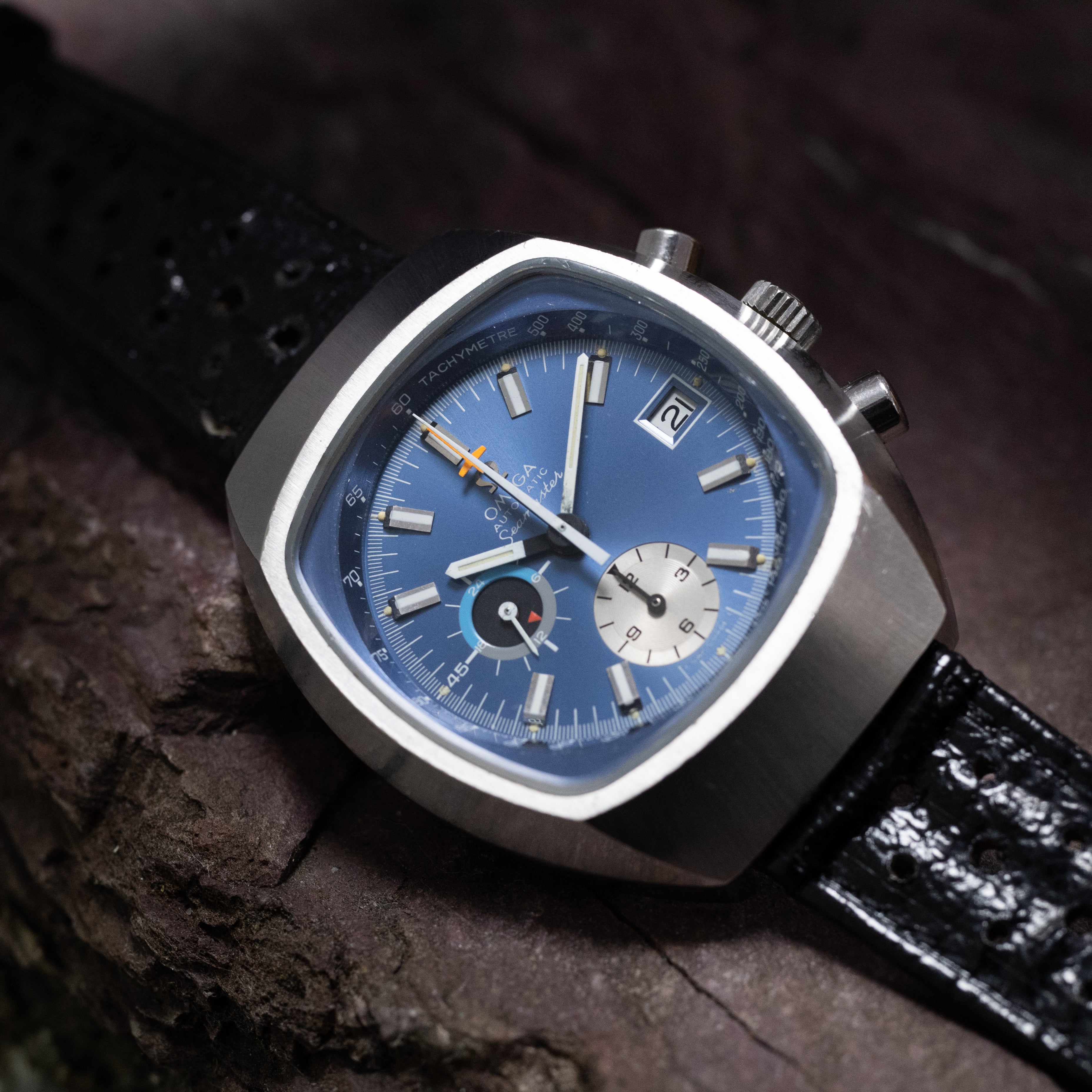 オメガ シーマスタークロノグラフ 1972年製