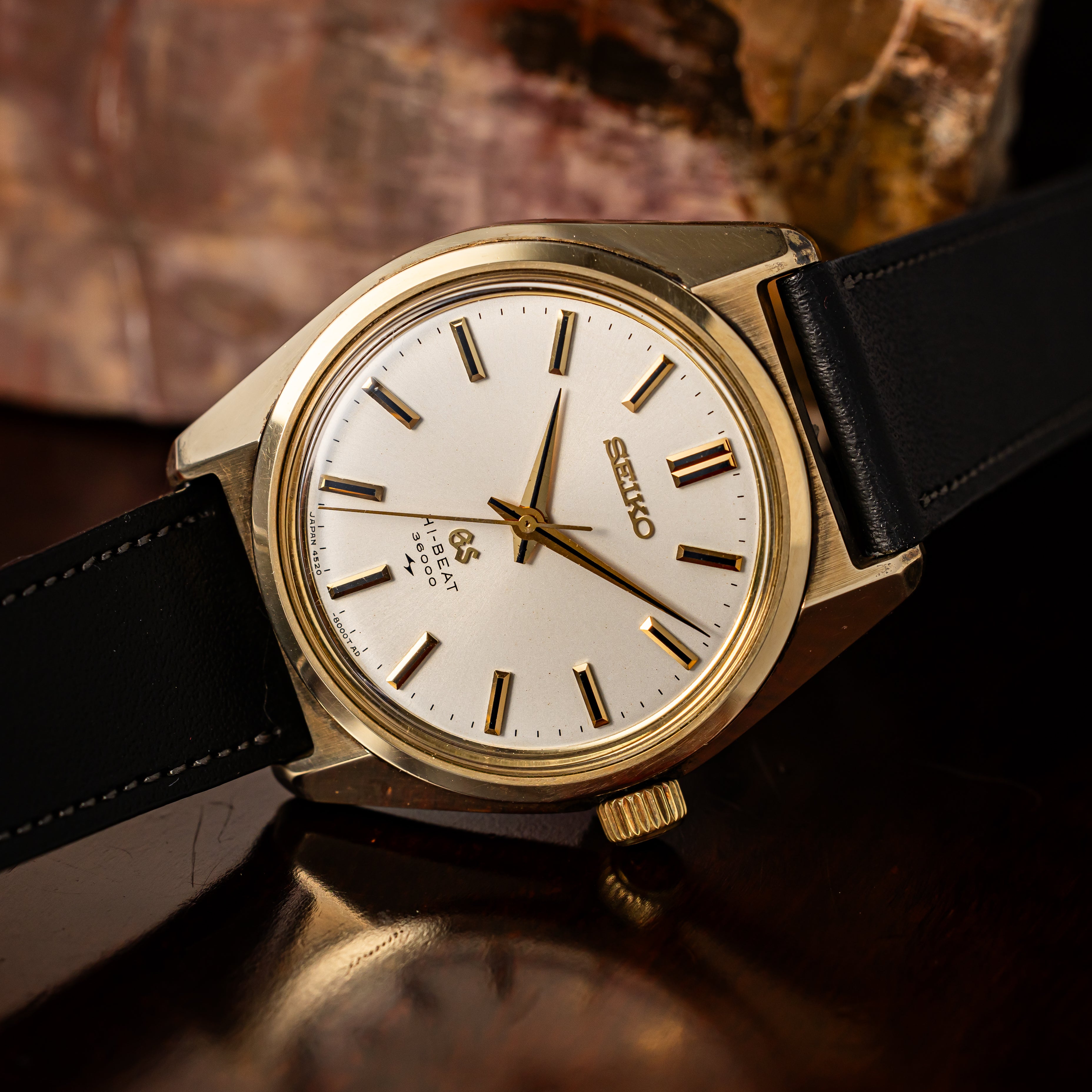 グランドセイコー 10振動手巻き 36000 1969年製 CAPゴールド 45GS Ref.4520-8000