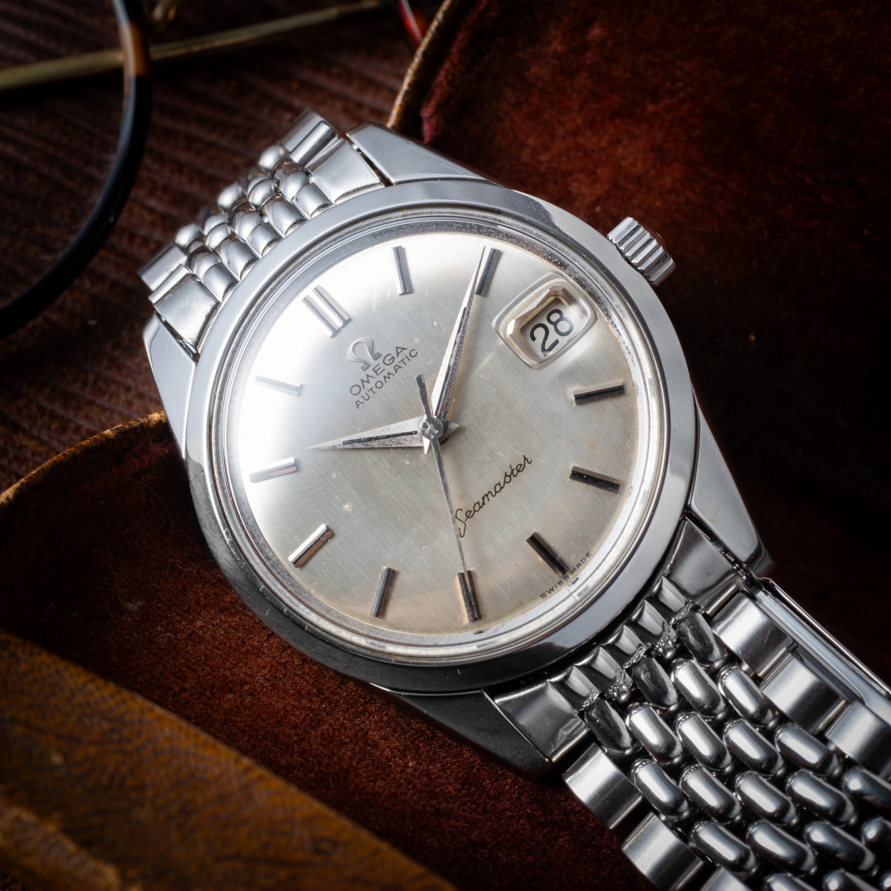 オメガ シーマスター オートマチック 1963年製 Ref.14763 純正ブレス Cal.562