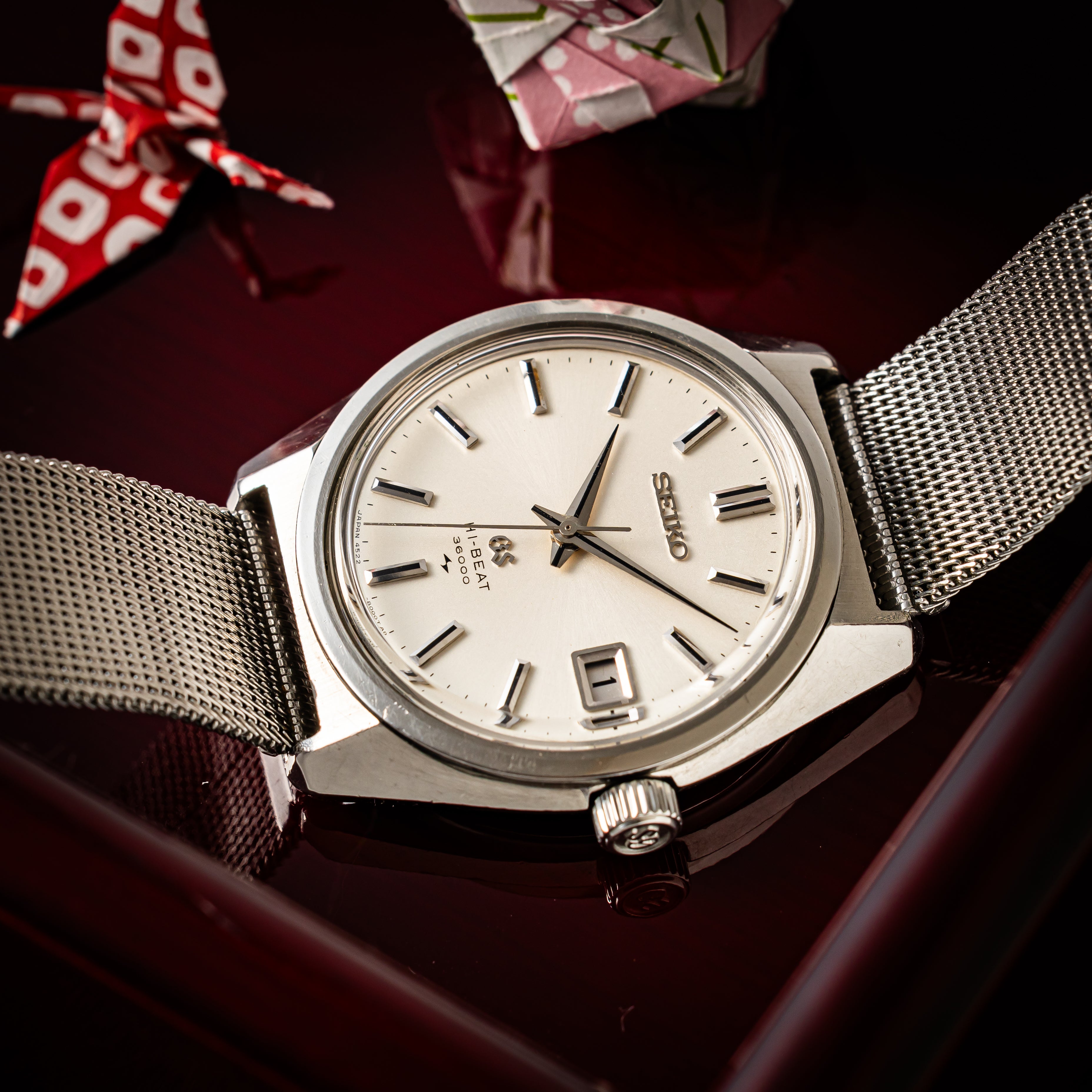 グランドセイコー ハイビート 36000 1968年製 Ref.4522-8000 手巻き 45GS