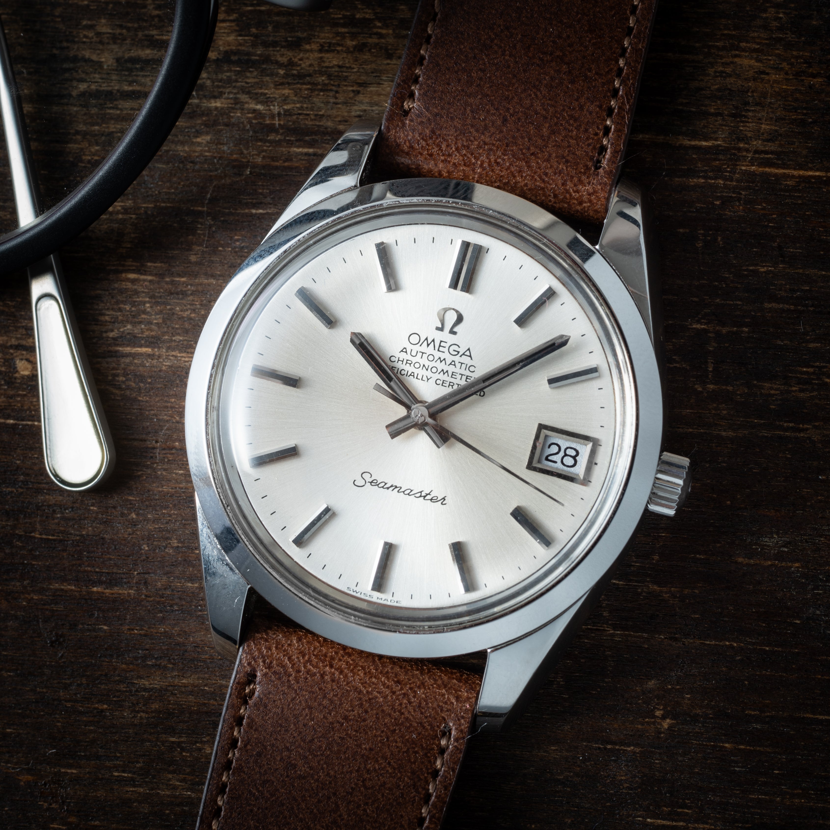 オメガ シーマスター クロノメーター  1971年製 Ref.168.0061 ハイビート自動巻き