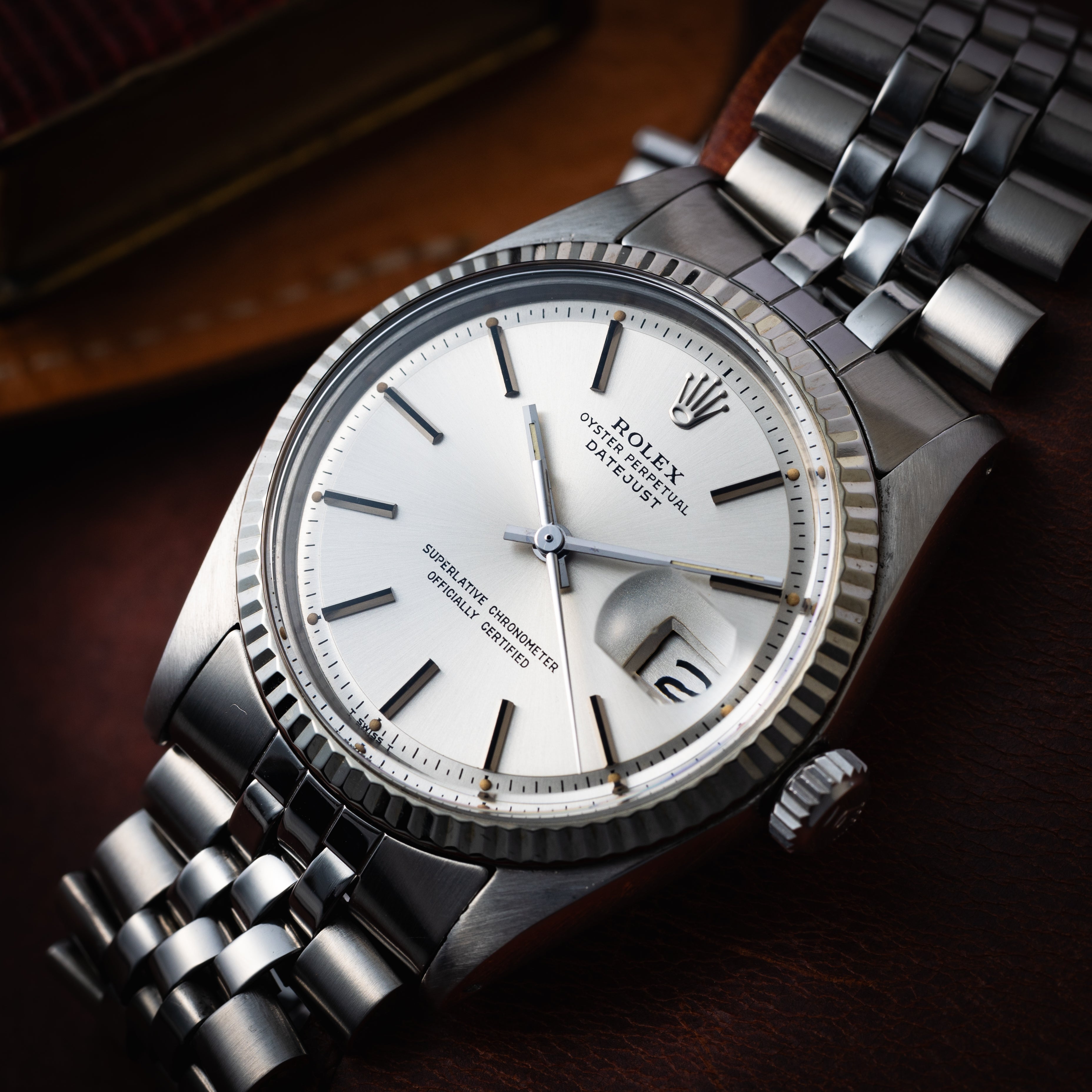 ロレックス デイトジャスト 1972年製 Ref.1601 シルバーダイヤル 純正ジュビリーブレス