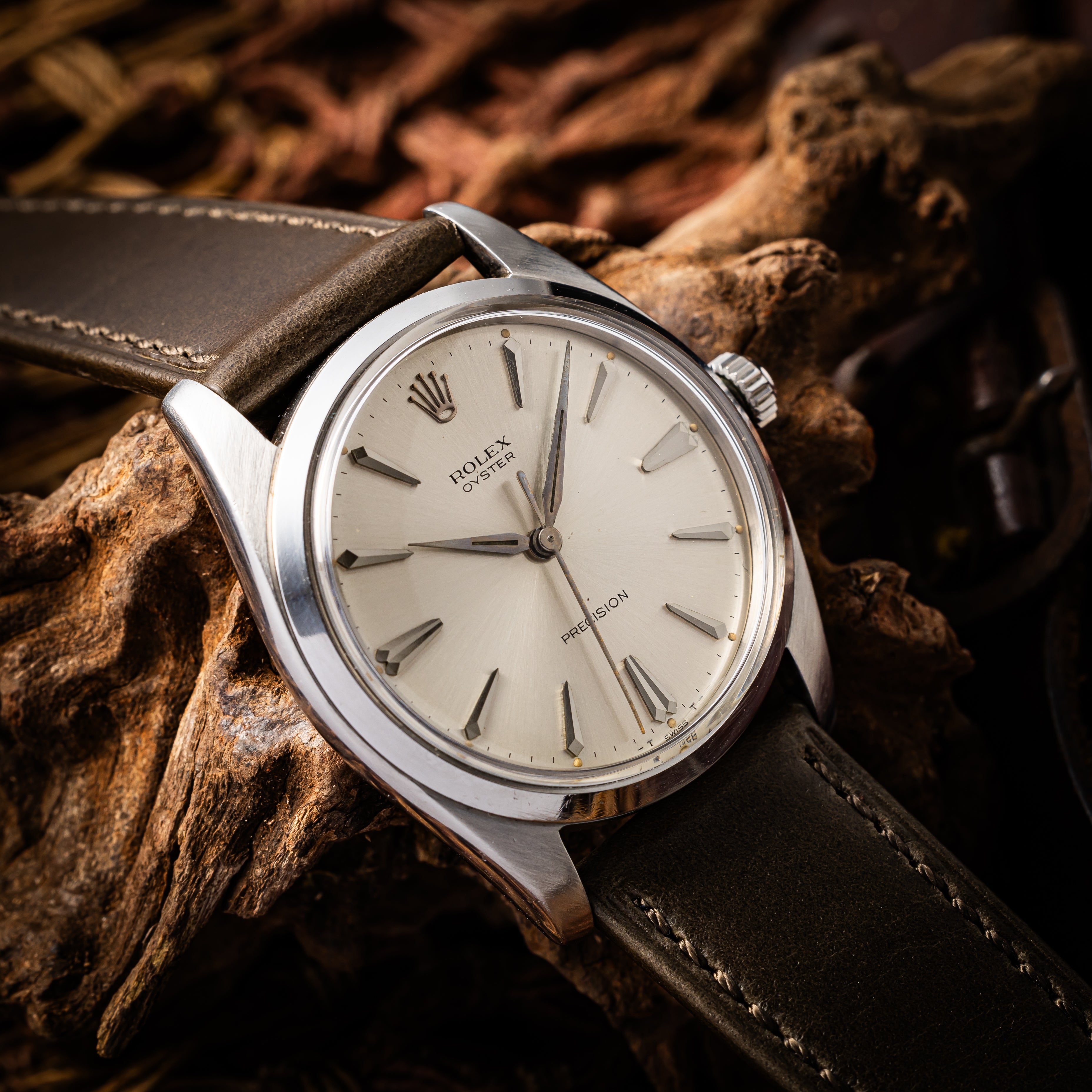 ロレックス オイスター ビッグケース 1964年製  Ref.6424 アルファハンド