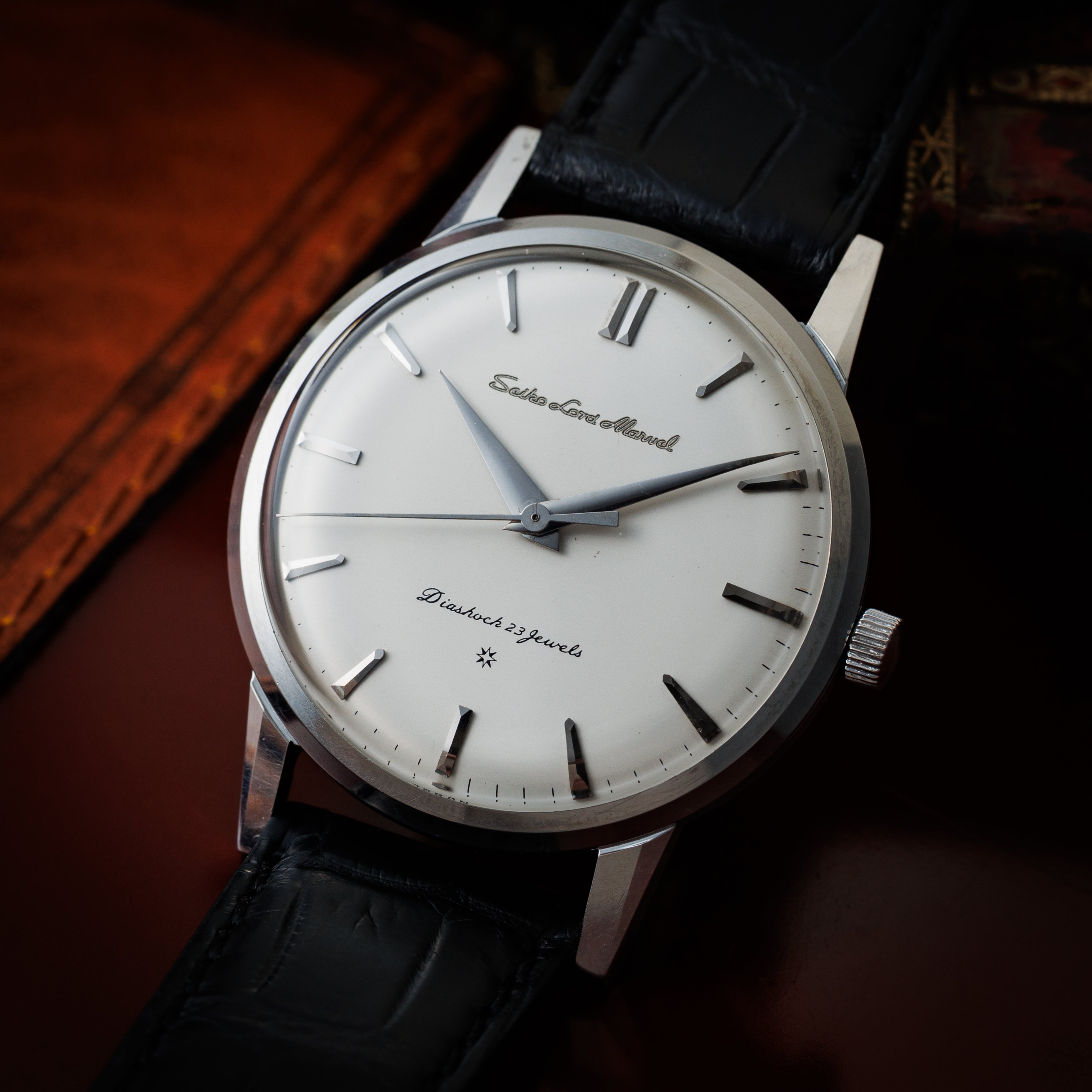 セイコー ロードマーベル 1959年製 Ref.14056 彫文字 SDダイヤル SSケース