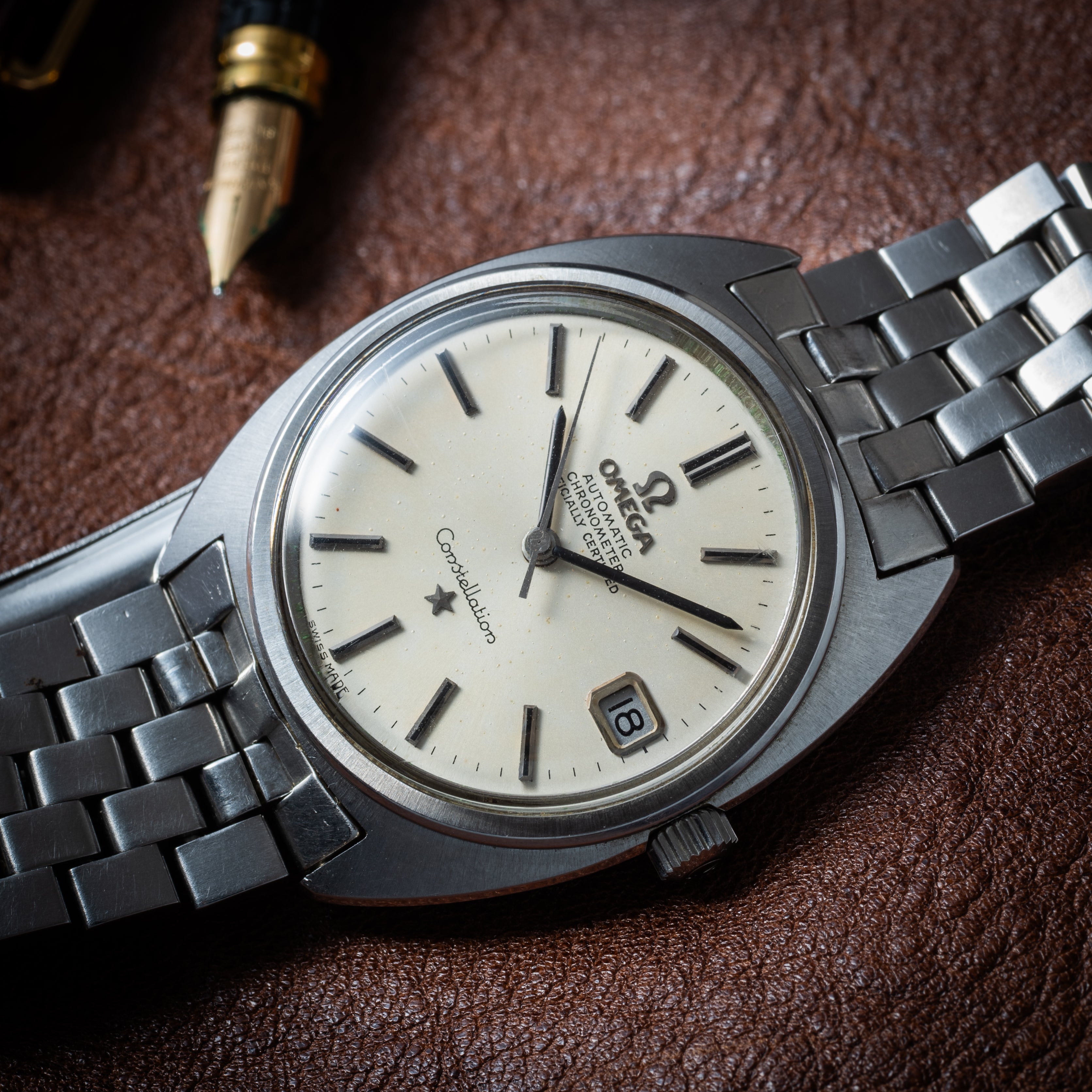 オメガ コンステレーション 1968年製 ジェンタ Ref.168.017SP 純正ブレス付き