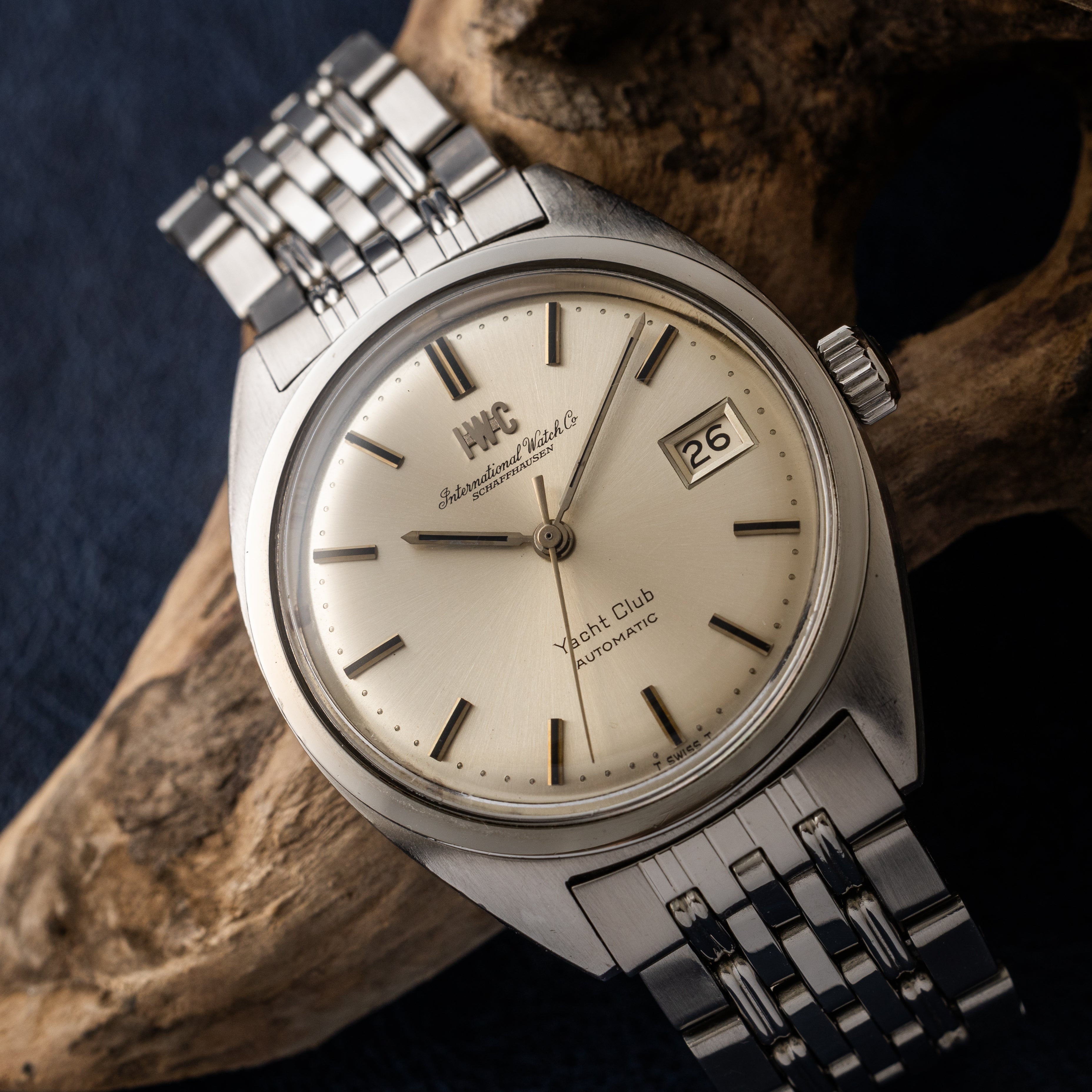 IWC ヨットクラブ 1967年製 純正ゲイフレアーブレス Cal.8541B R811AD