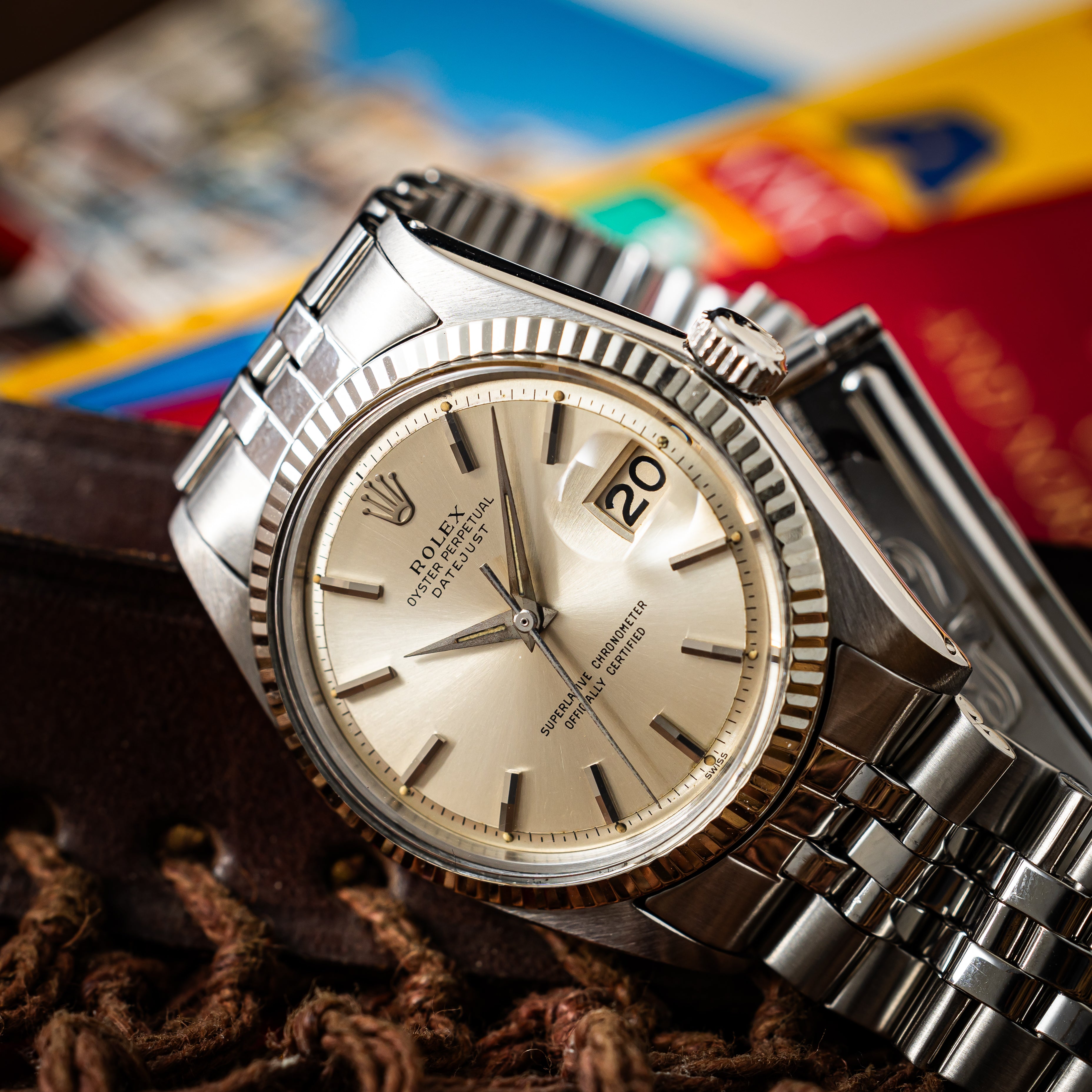 ロレックス デイトジャスト 1963年製 Ref.1601 シルバーダイヤル ドーフィンハンド