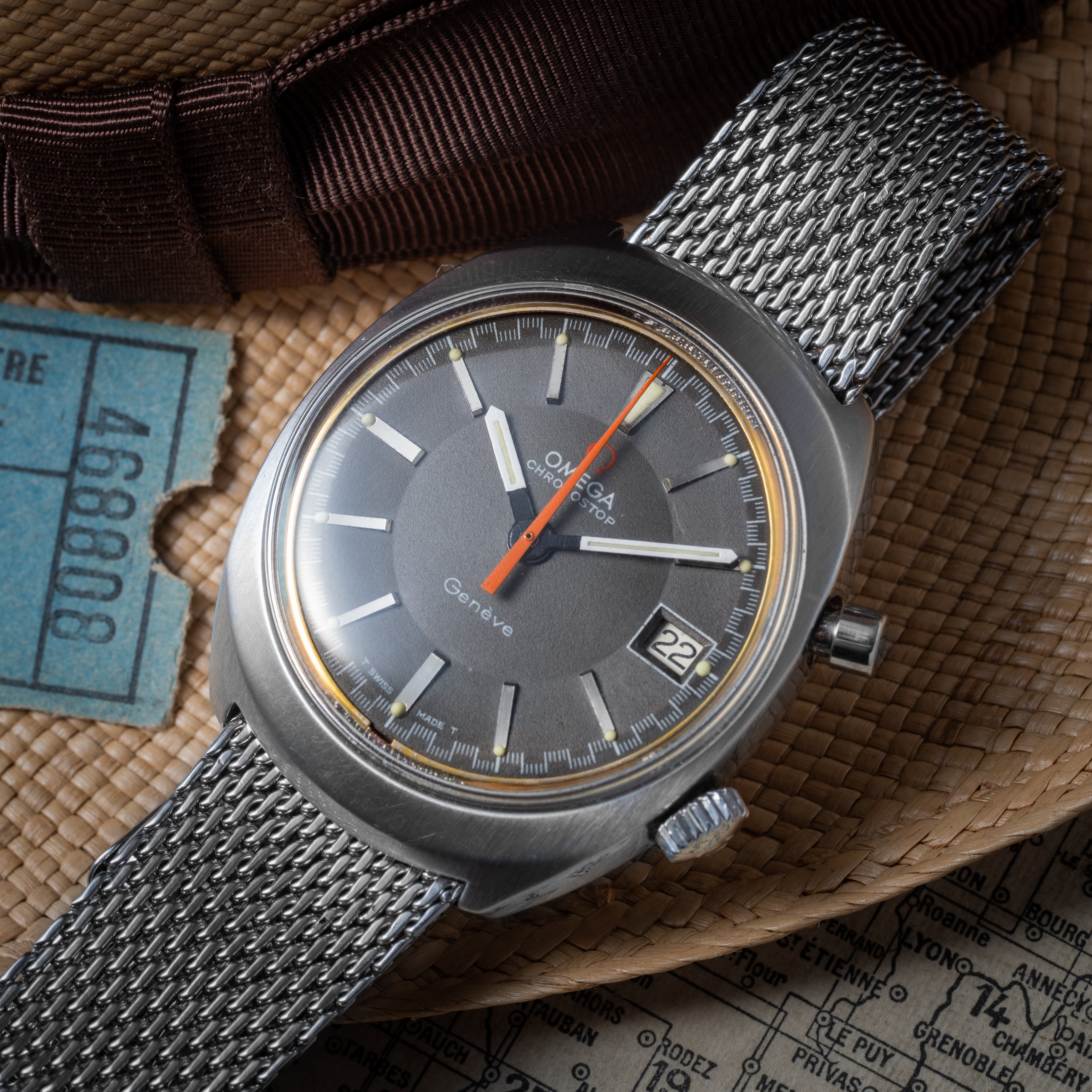 オメガ クロノストップ 1969年製 Ref.146.009 グレーダイヤル