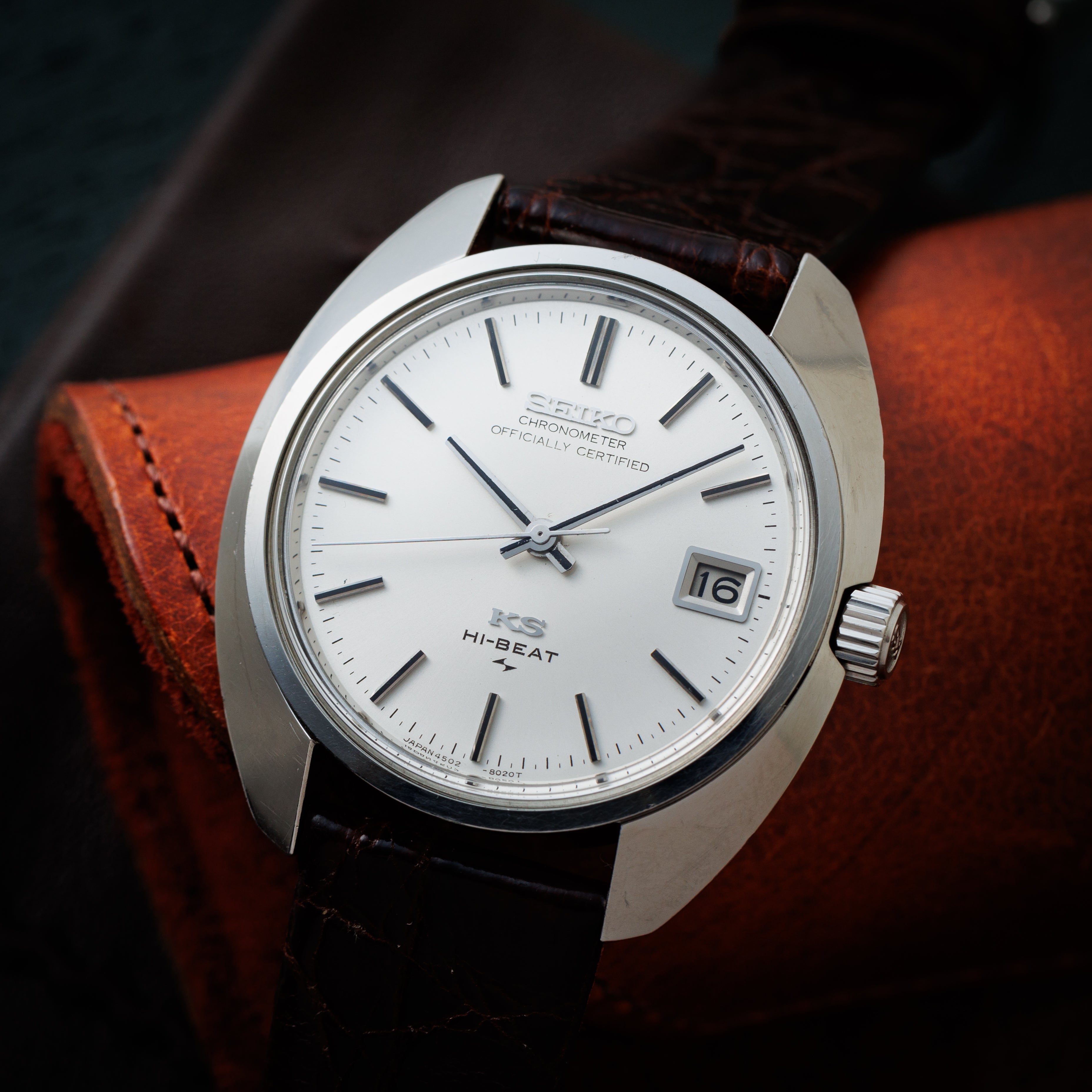 キングセイコー スーペリアクロノメーター 1970年製/昭和45年製 10振動手巻き Ref.4502-8010