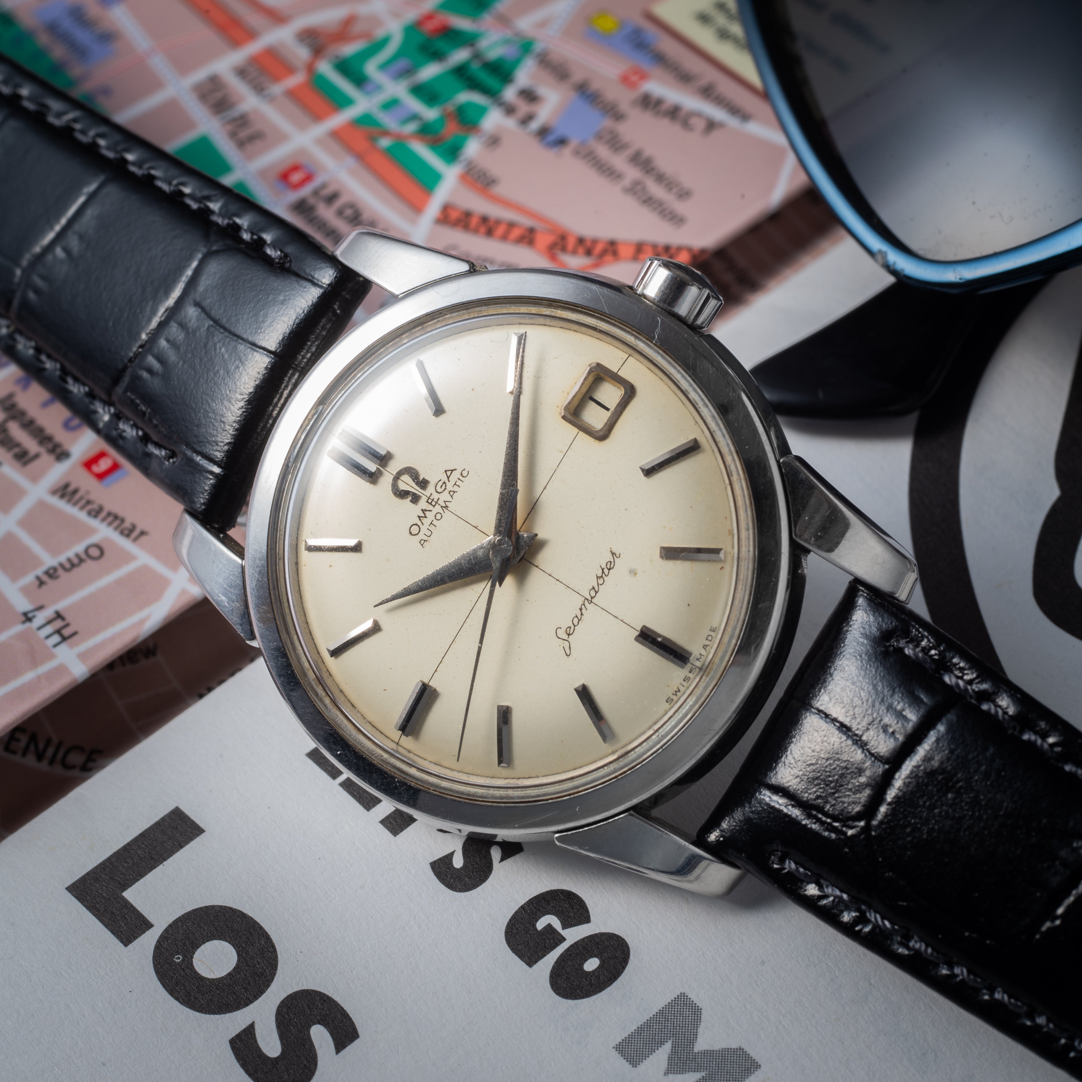 オメガ シーマスター オートマチック 1958年製 Ref.2849-12SC クロスライン