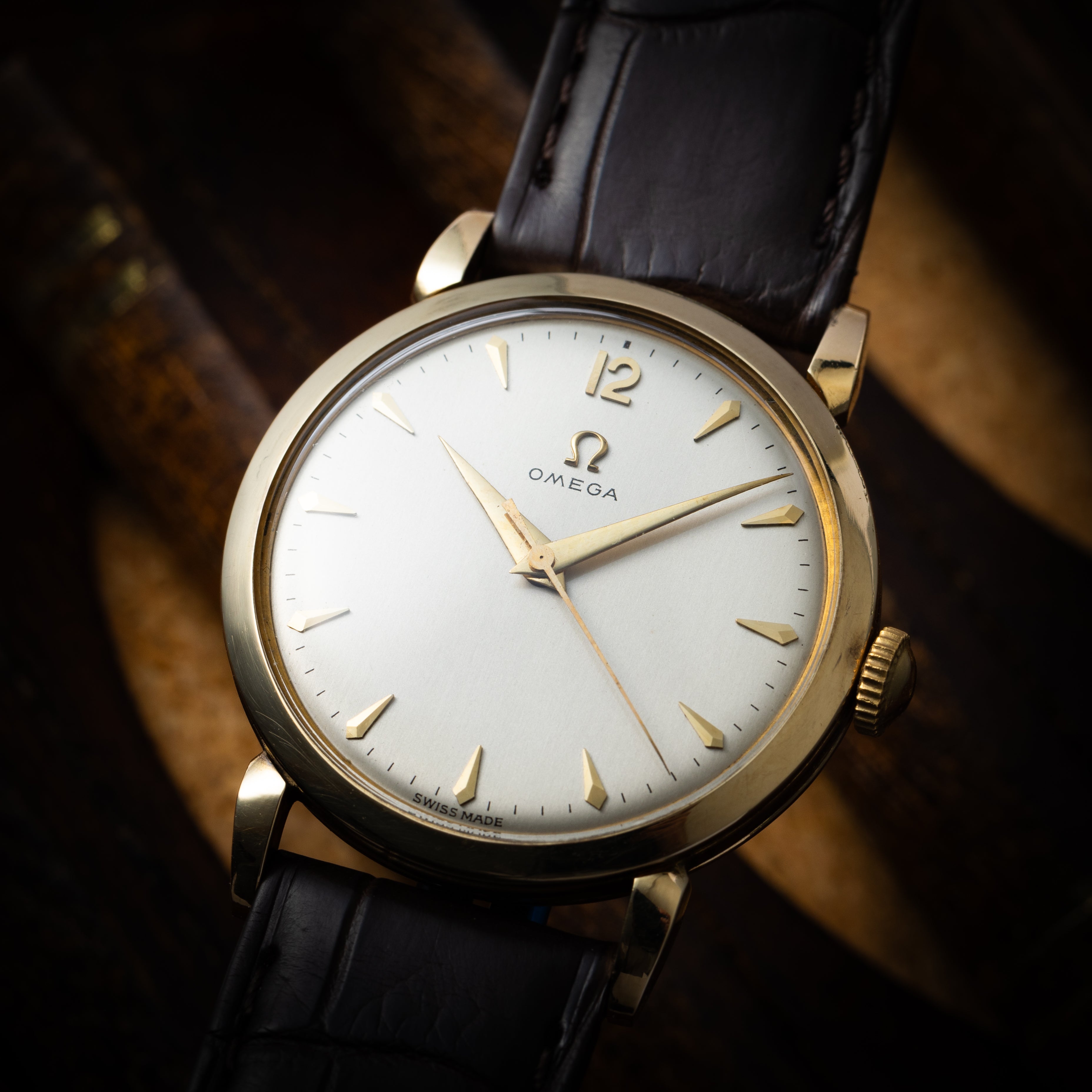 2024/9/16「返品」オメガ ラウンドケース 1952年製 14金無垢 Ref.2402-3