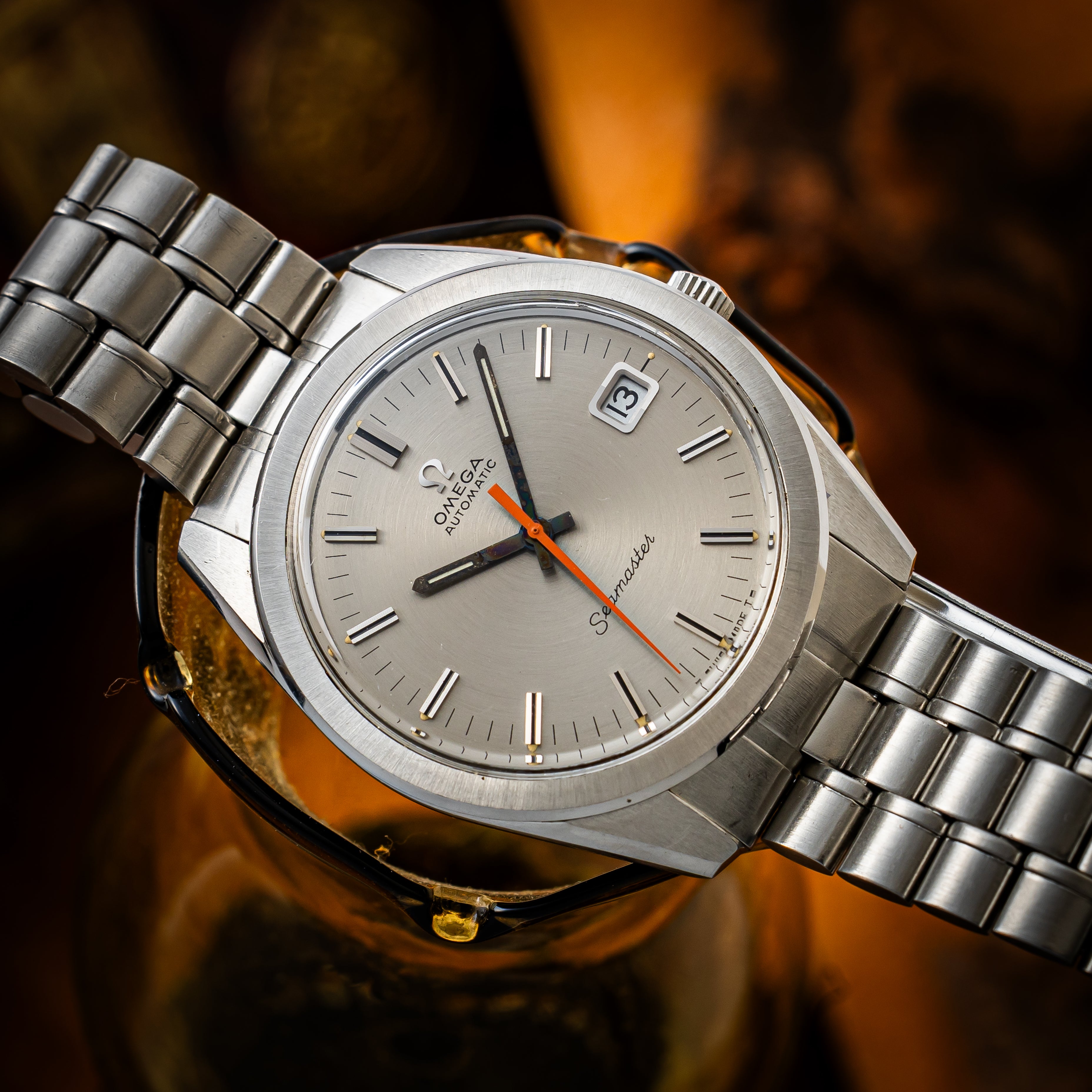 オメガ シーマスター 1972年製 Ref.168.022 オレンジ針