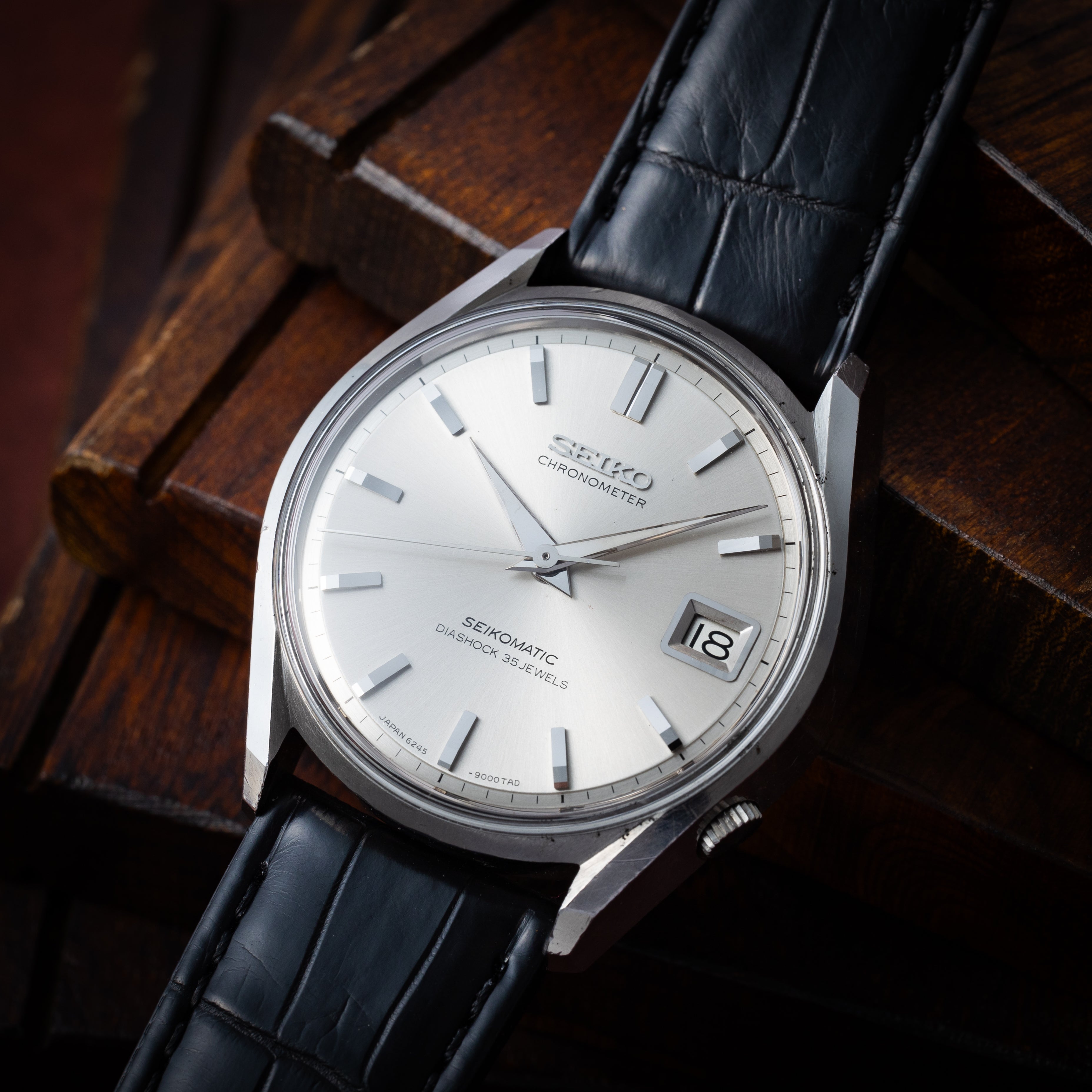 セイコーマチック クロノメーター 1966年製 Ref.6245-9000 獅子メダリオン