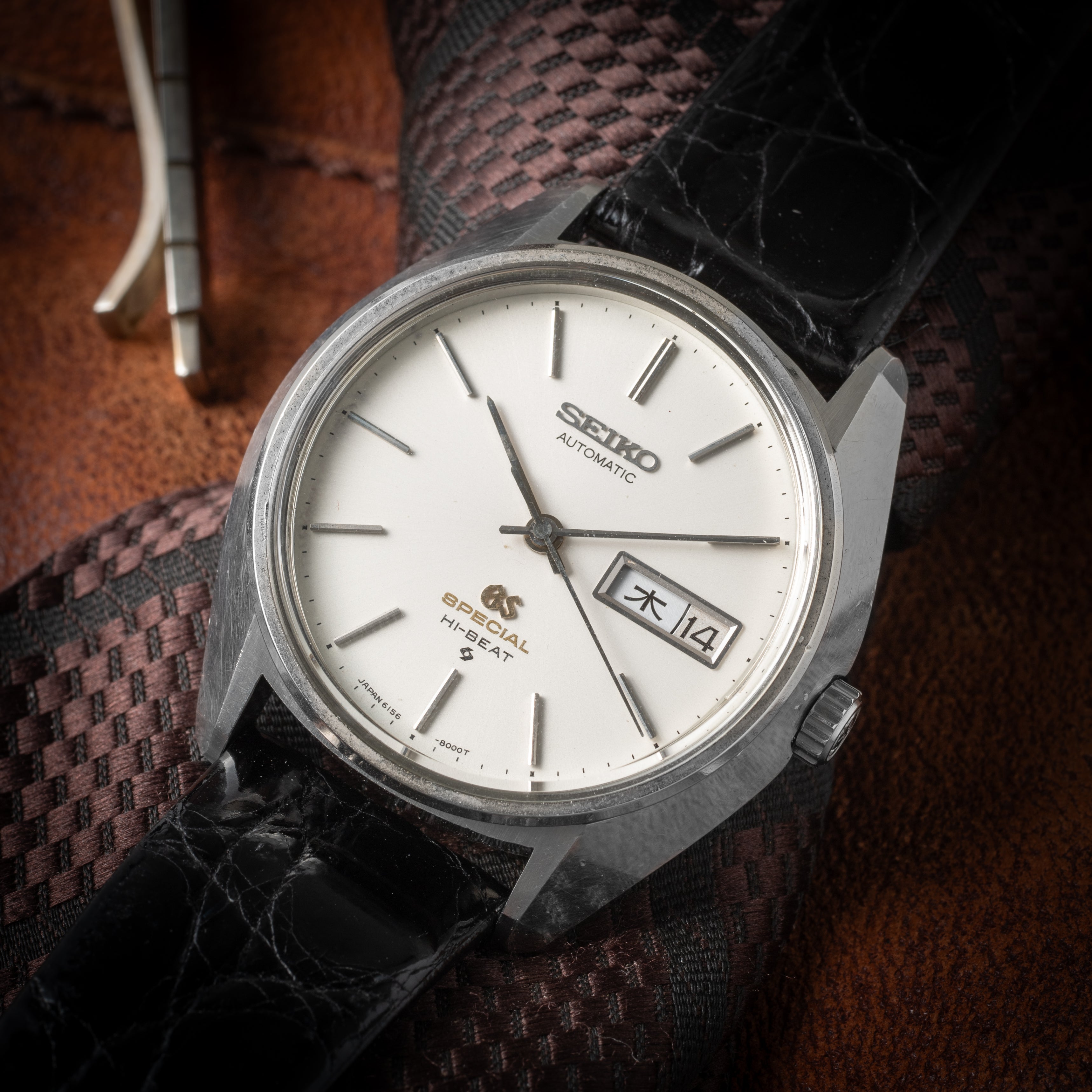 グランドセイコー スペシャル 1971年製 Ref.6156-8000 ハイビート 61GS SP 純正尾錠付き