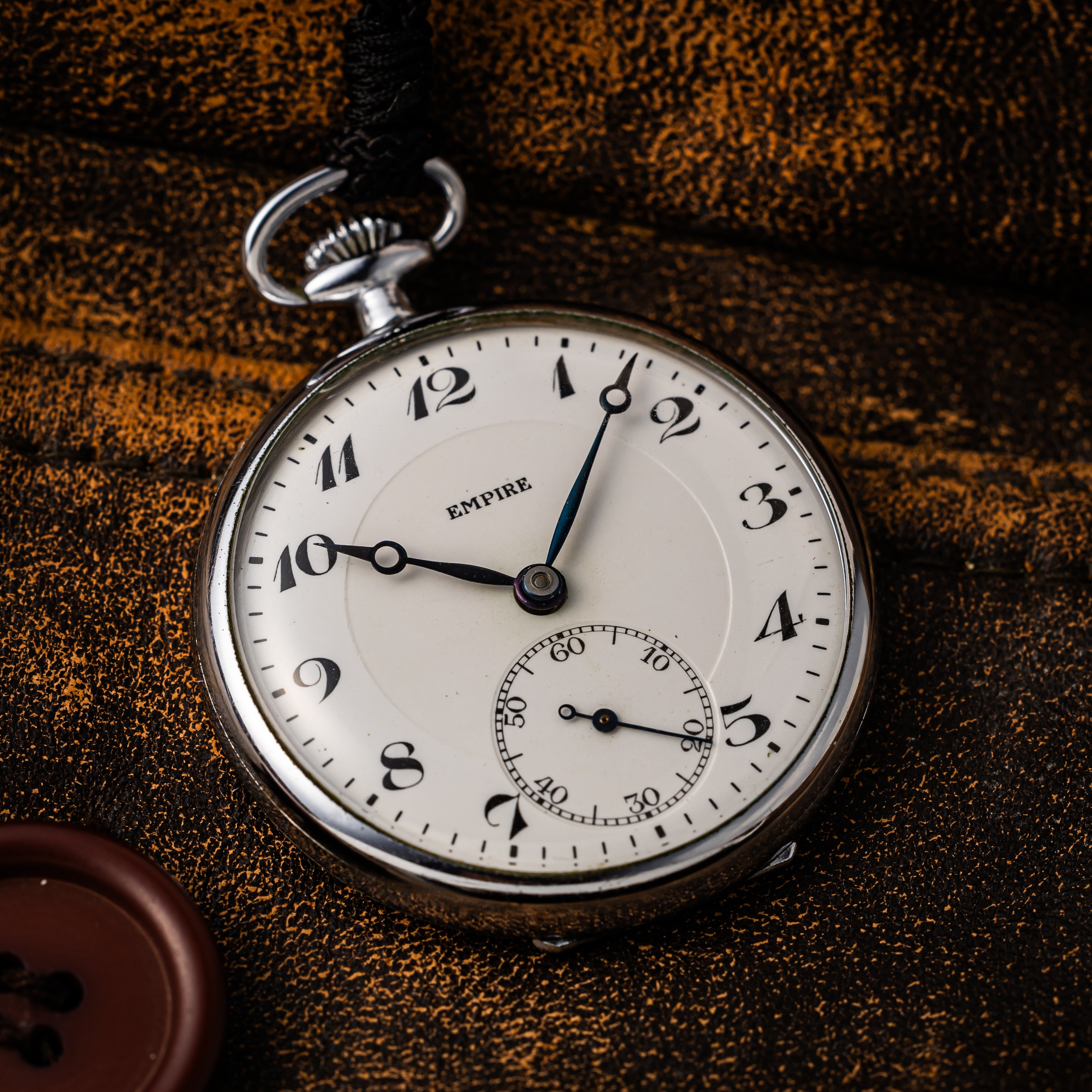 セイコー エンパイア 懐中時計 1930年代製 ポーセリンダイヤル