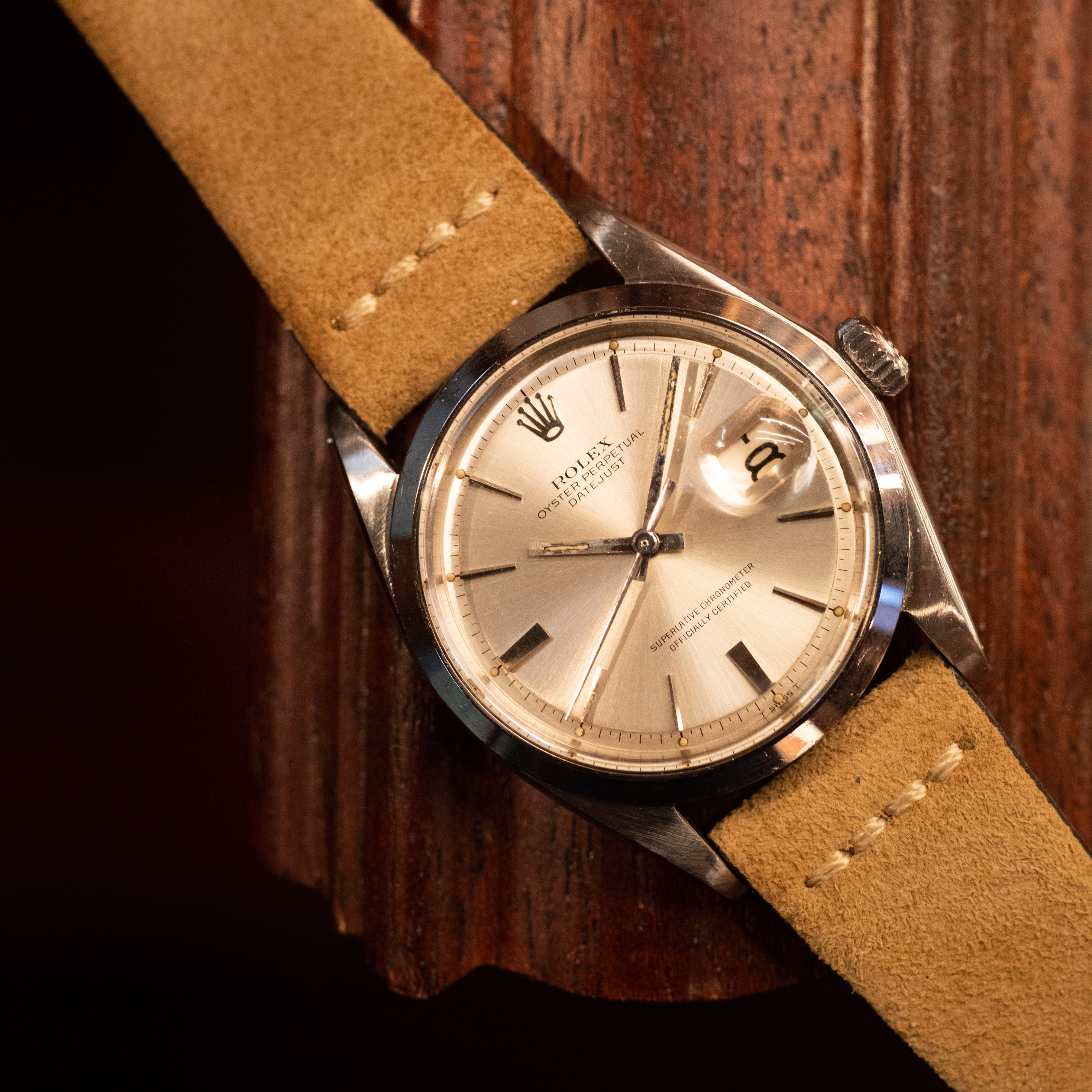 ロレックス デイトジャスト 1968年製 Ref.1600 シルバーダイヤル