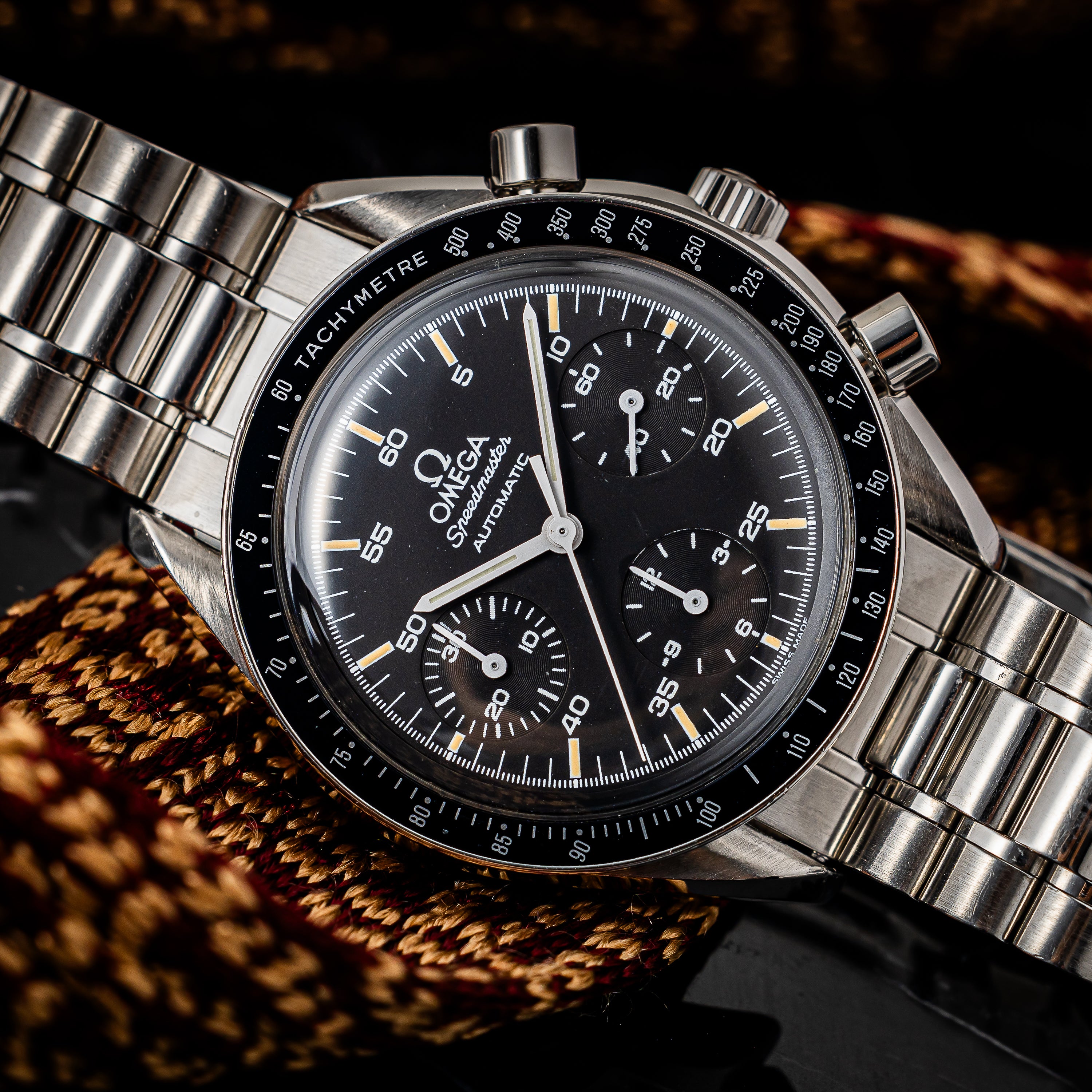 オメガ スピードマスター トリプルカレンダー 1998年製 Ref.175.0084 ブラックダイヤル