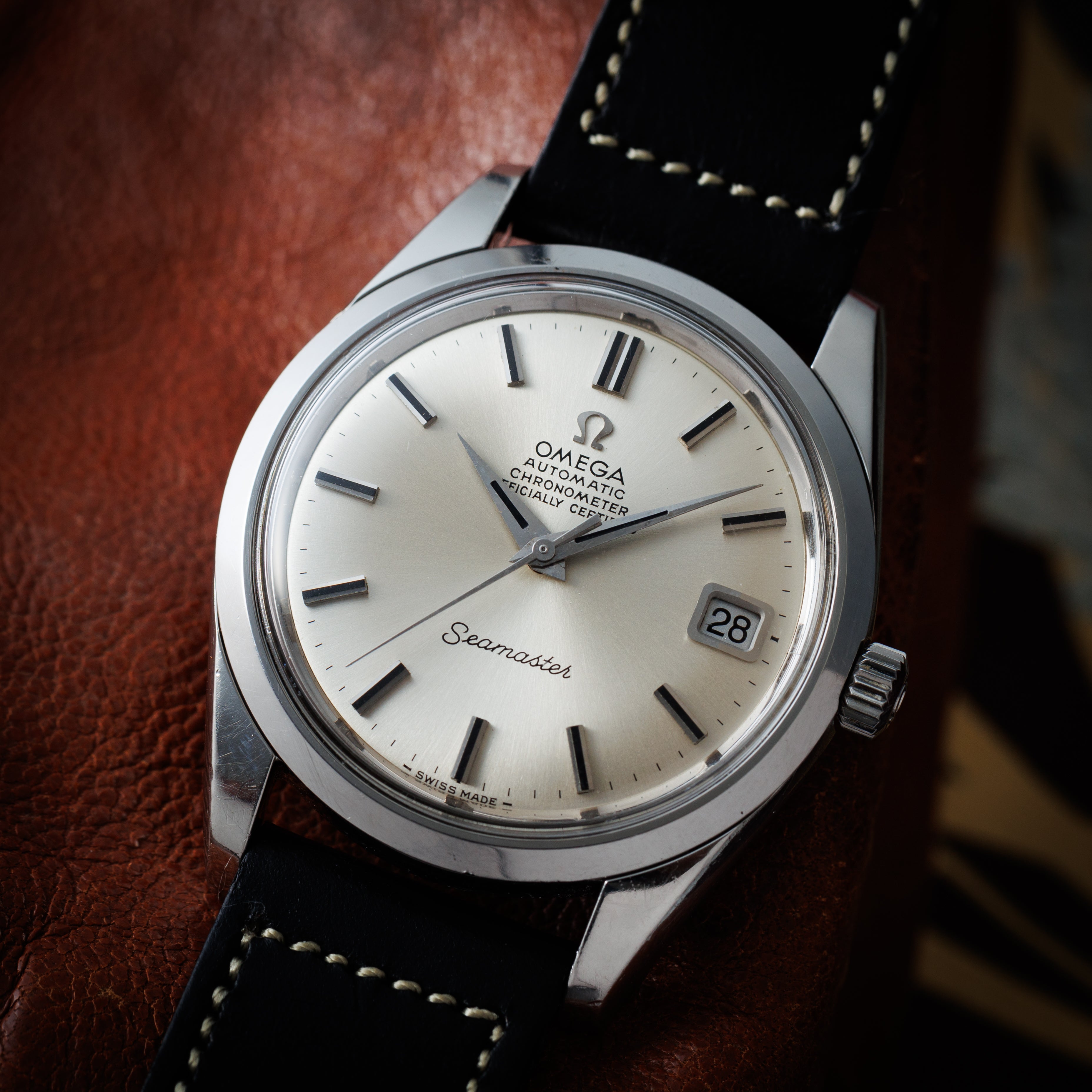 オメガ シーマスター クロノメーター 1969年製 Ref.168.024SP シルバーダイヤル