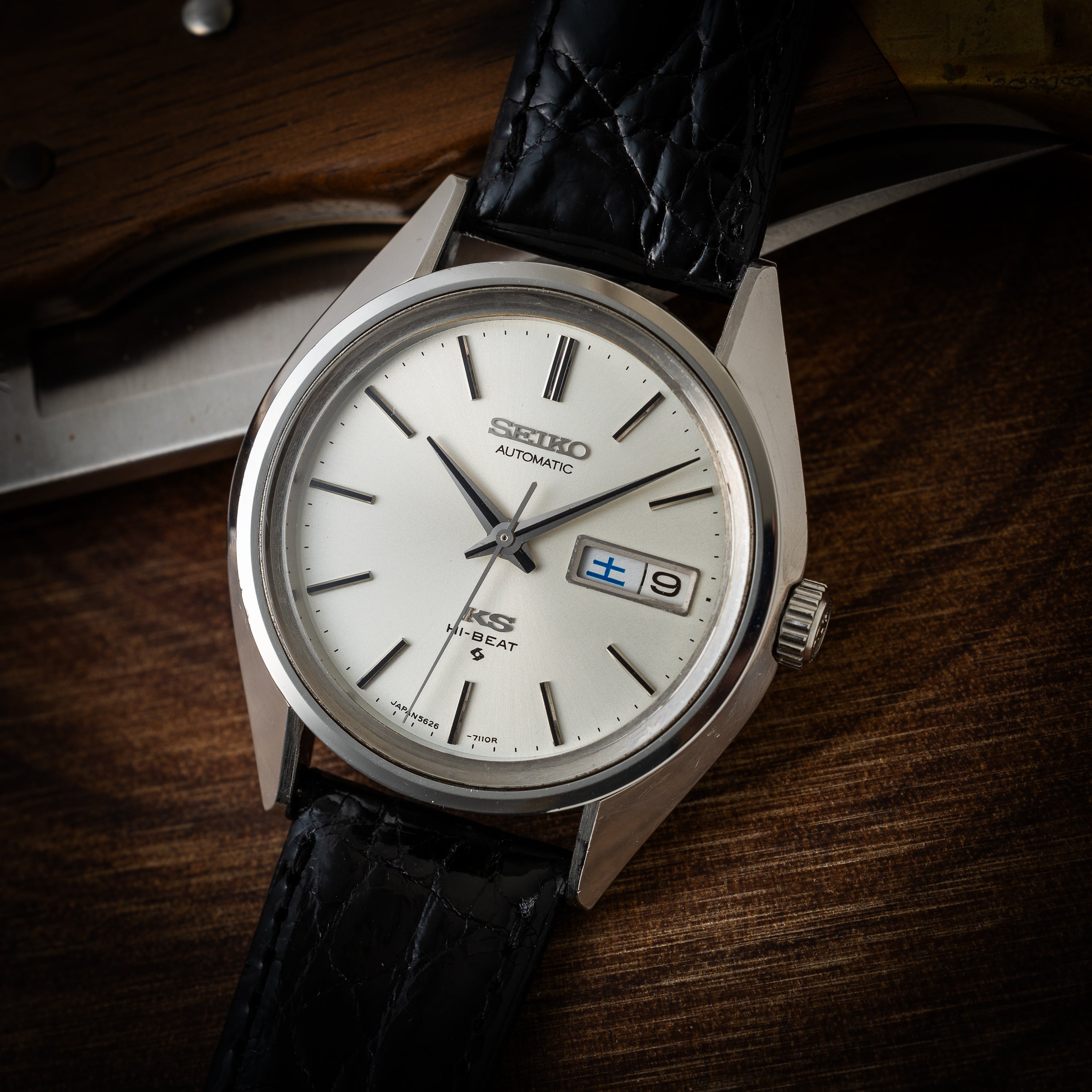 キングセイコー ハイビート 1974年製 Ref.5626-7113 56KS シルバーダイヤル