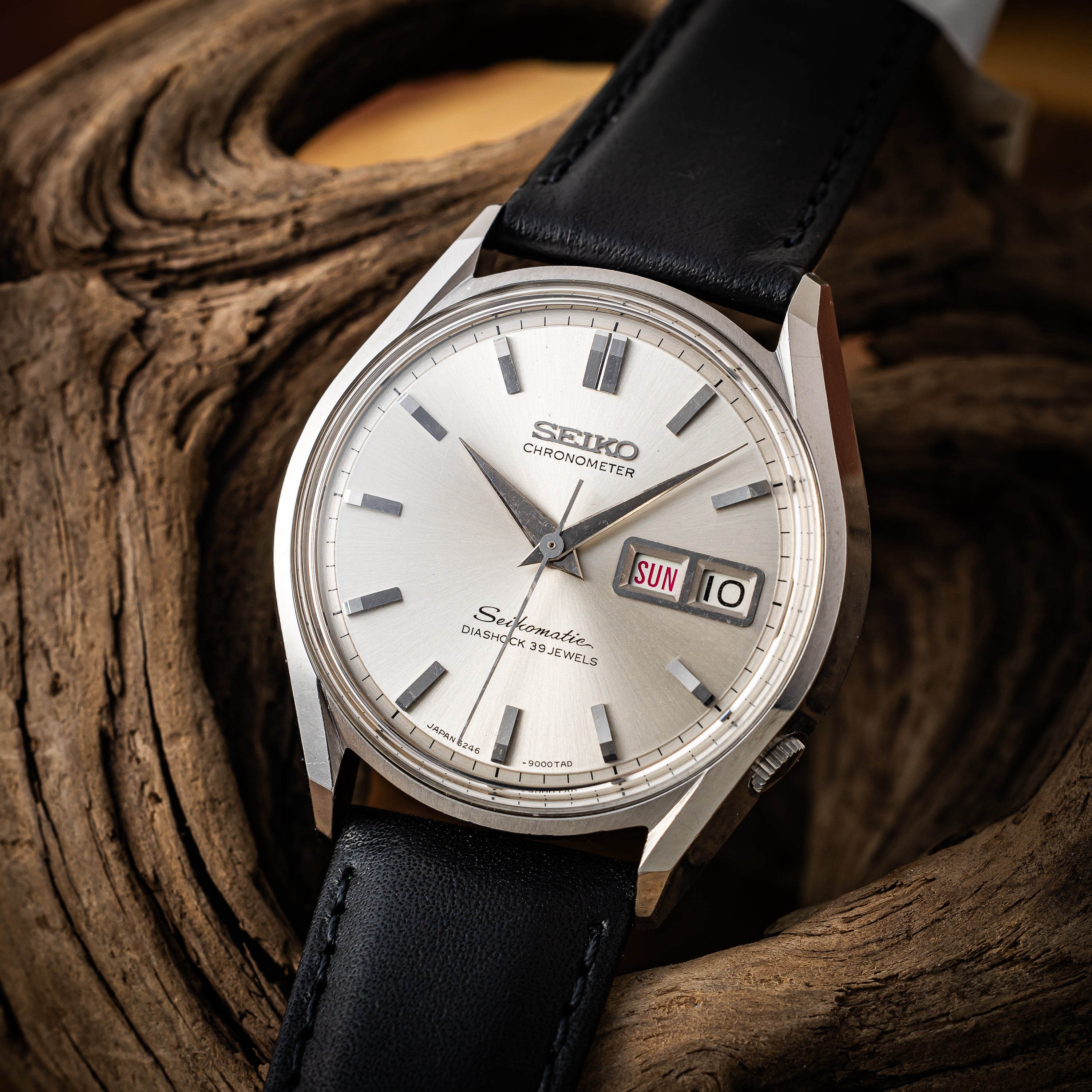 セイコー マチック クロノメーター 1966年製 Ref.6246-9000 獅子メダル