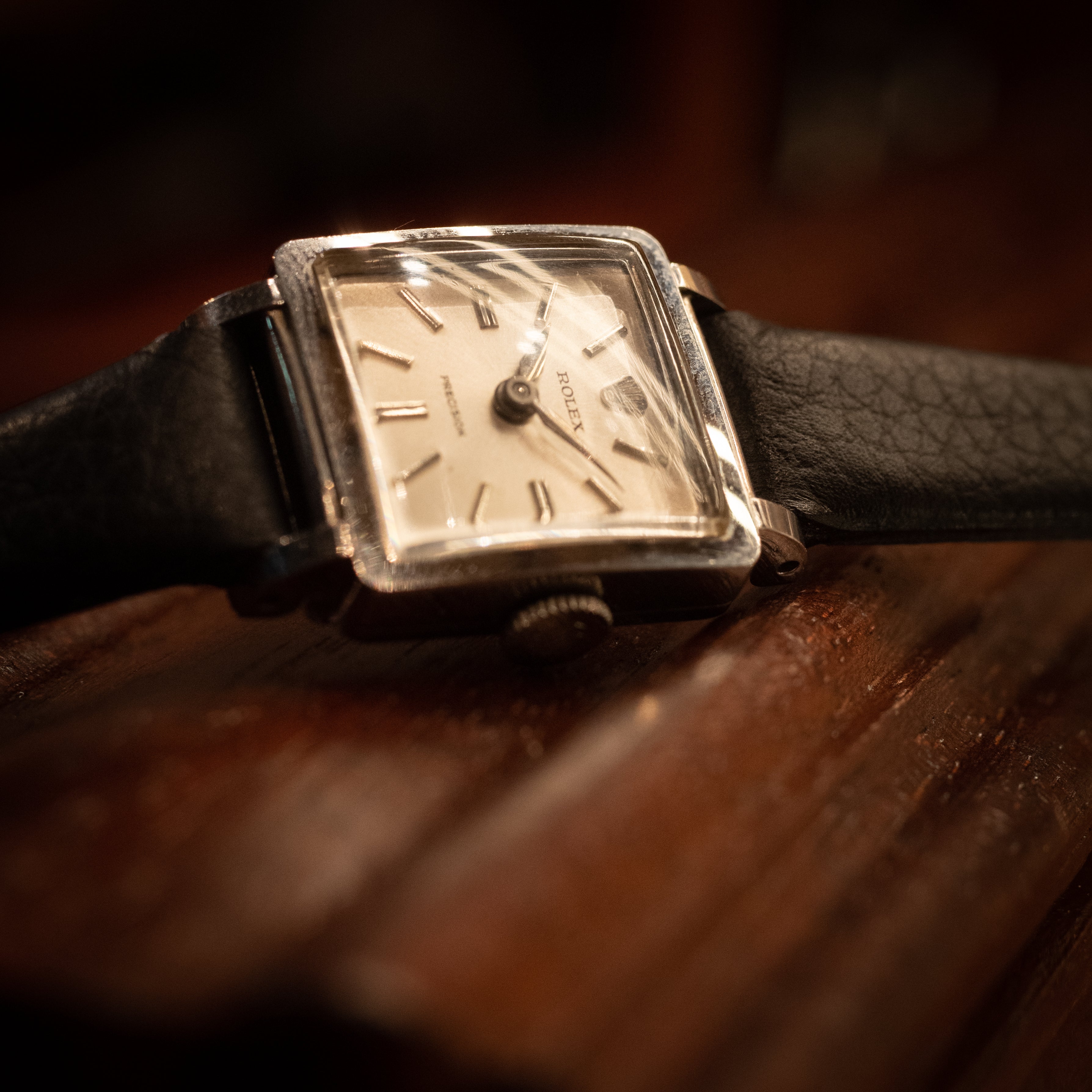 ROLEX レディース スクエアケース 1950年代