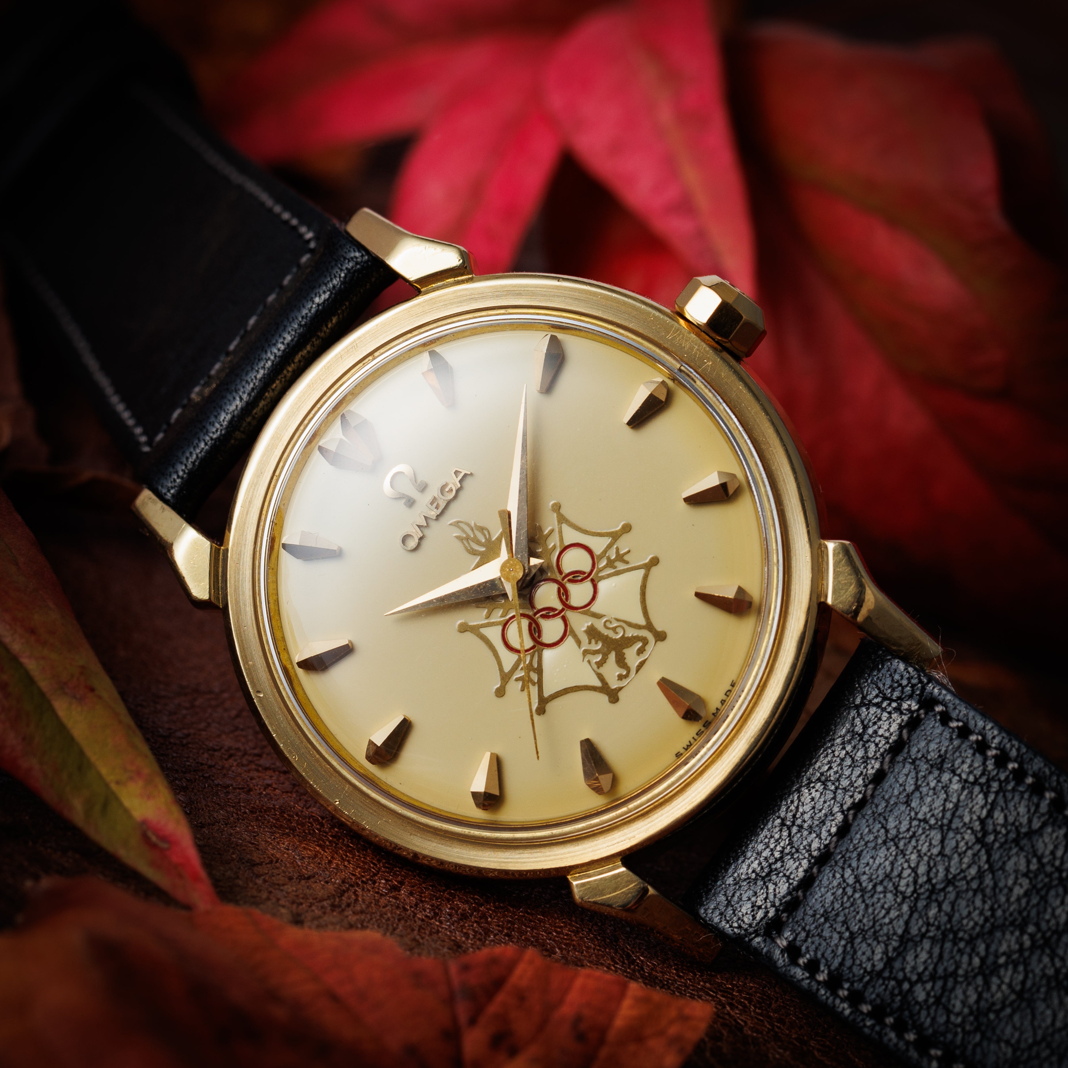 オメガ シーマスター XVI プロトタイプ 1956年製 Ref.2850SC メルボルンオリンピック 18金イエローゴールド