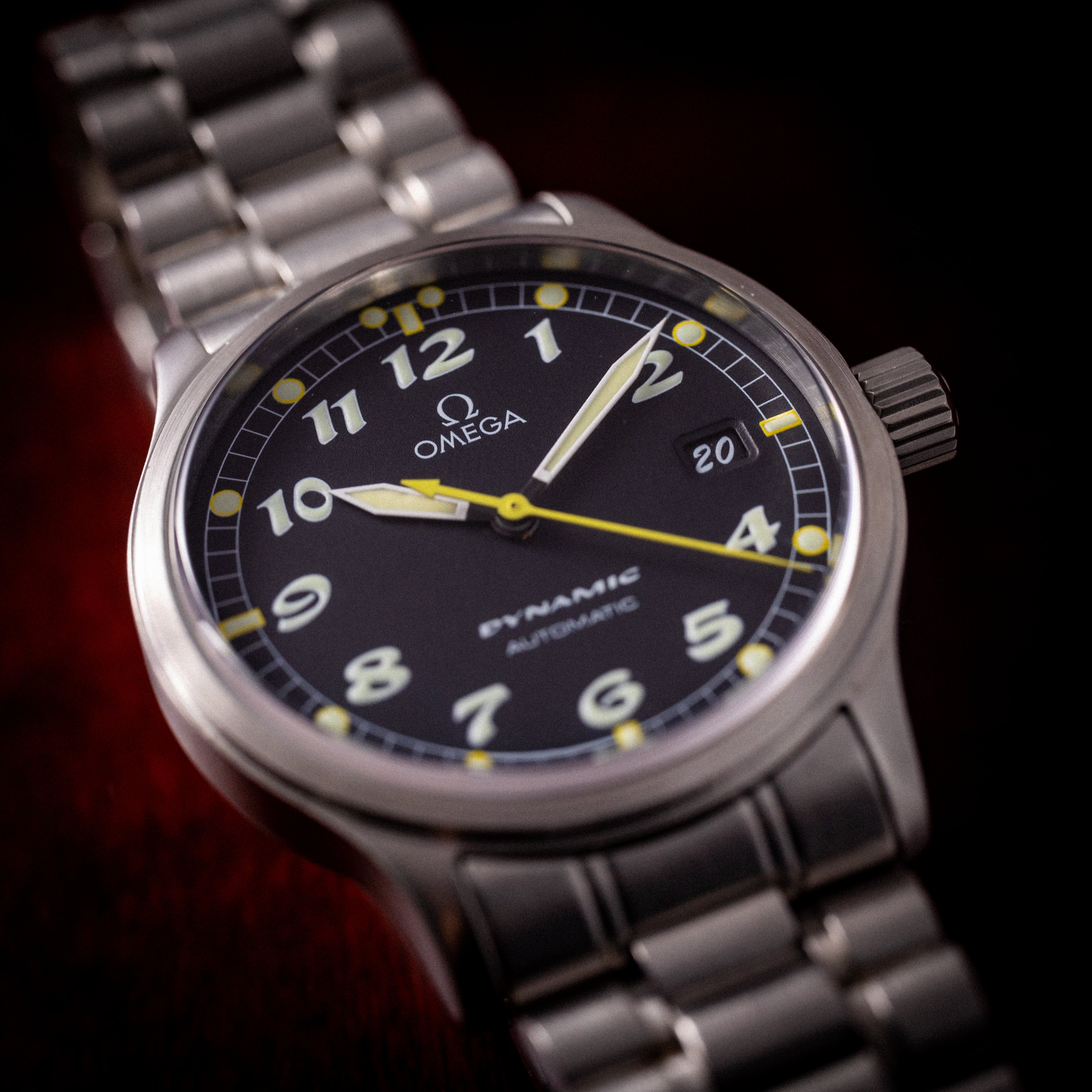 オメガ ダイナミック 1995年製 箱 保証書付き