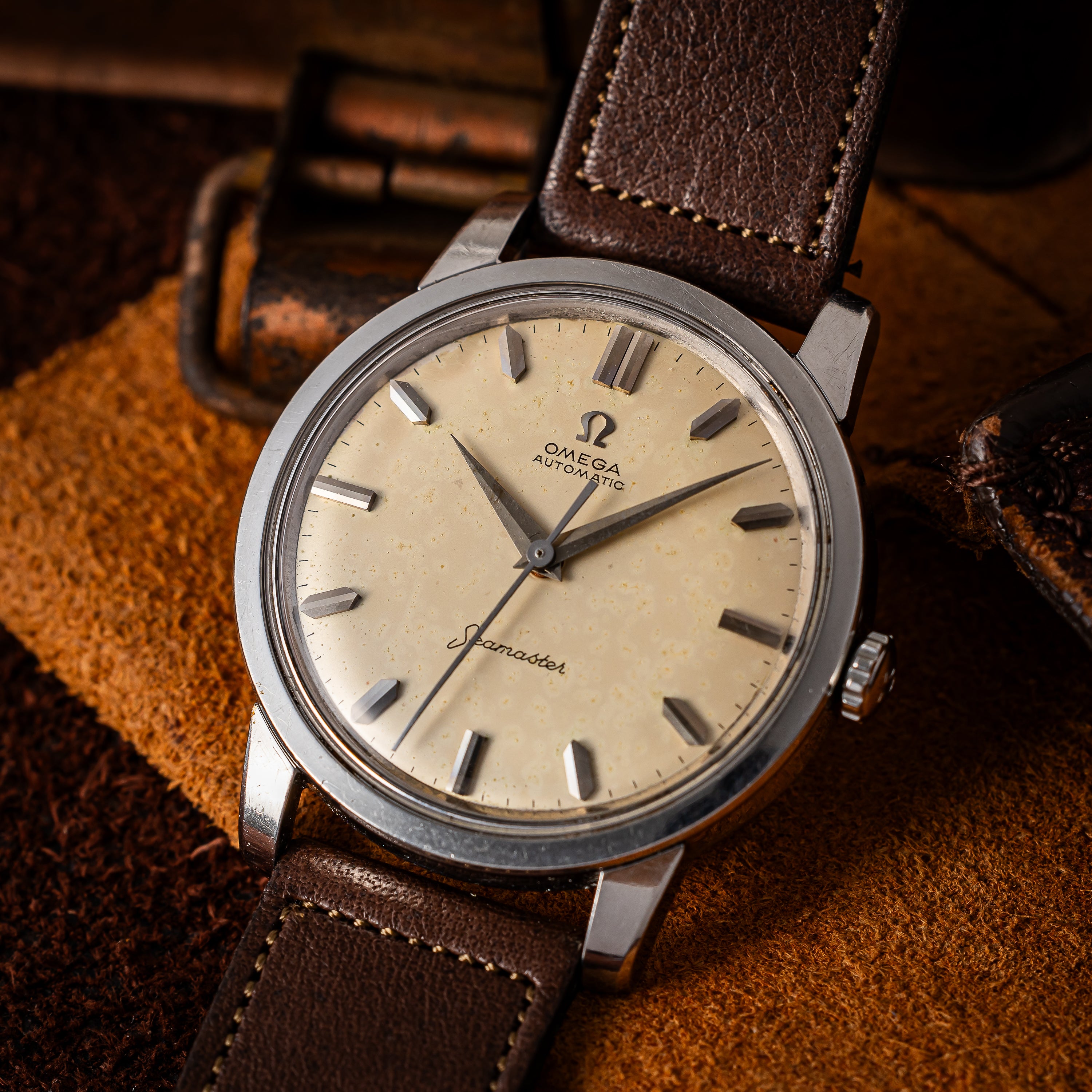 オメガ シーマスター 1962年製 ビッグケース オートマチック ノンデイト