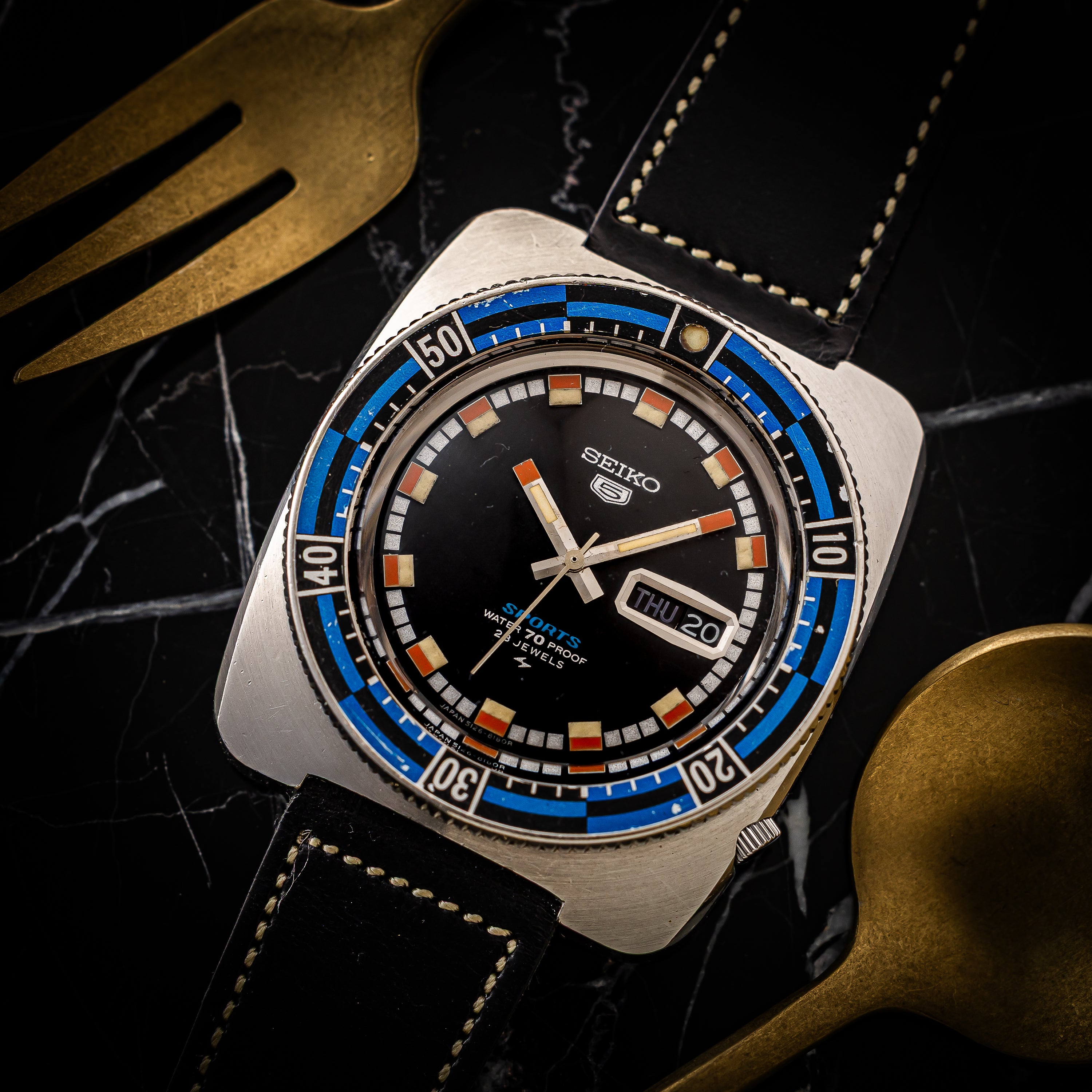 セイコー5スポーツ 1969年製 Ref.5126-8120 クッションケース