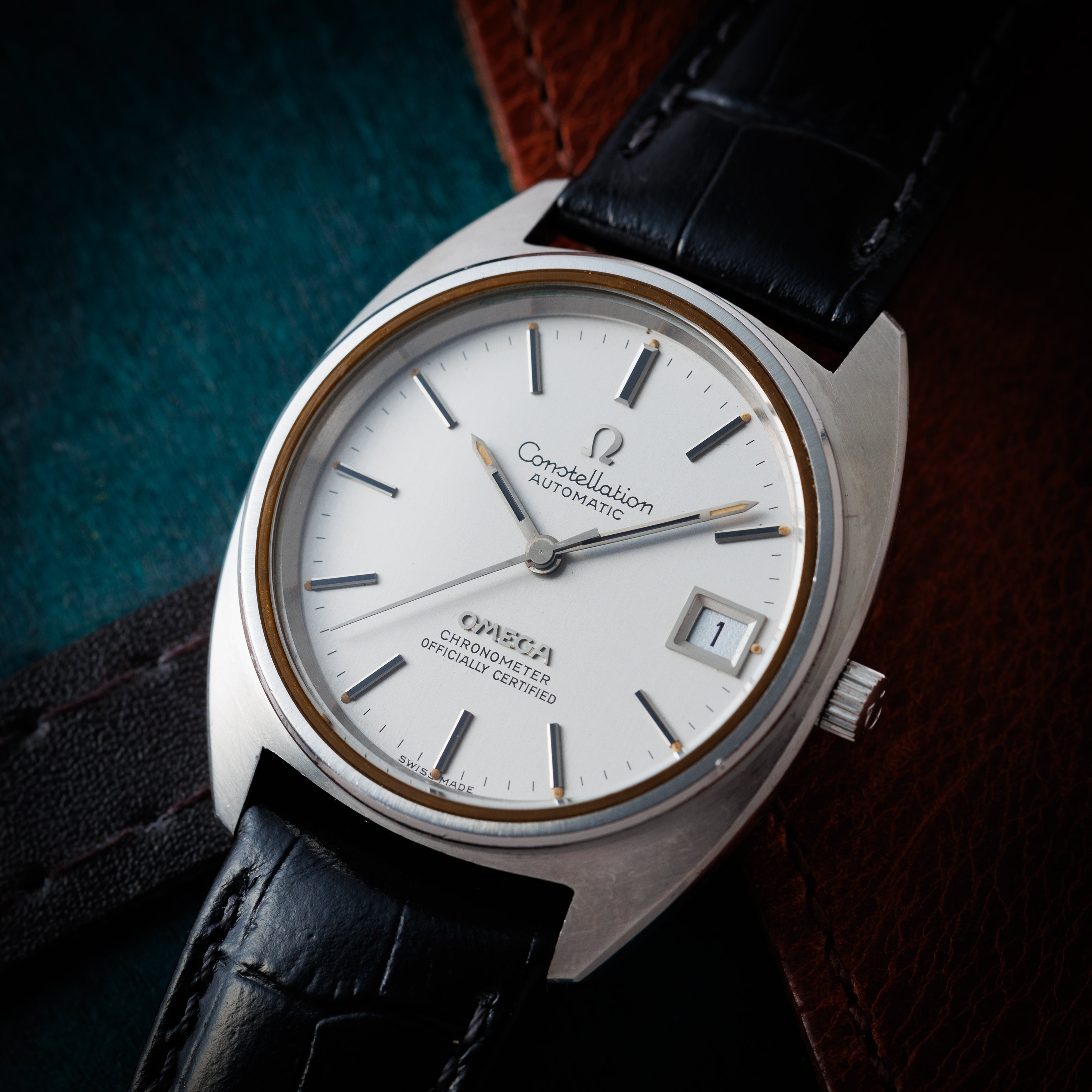 オメガ コンステジェンタ 1974年製 後期 Ref.ST168.0056 シルバーダイヤル