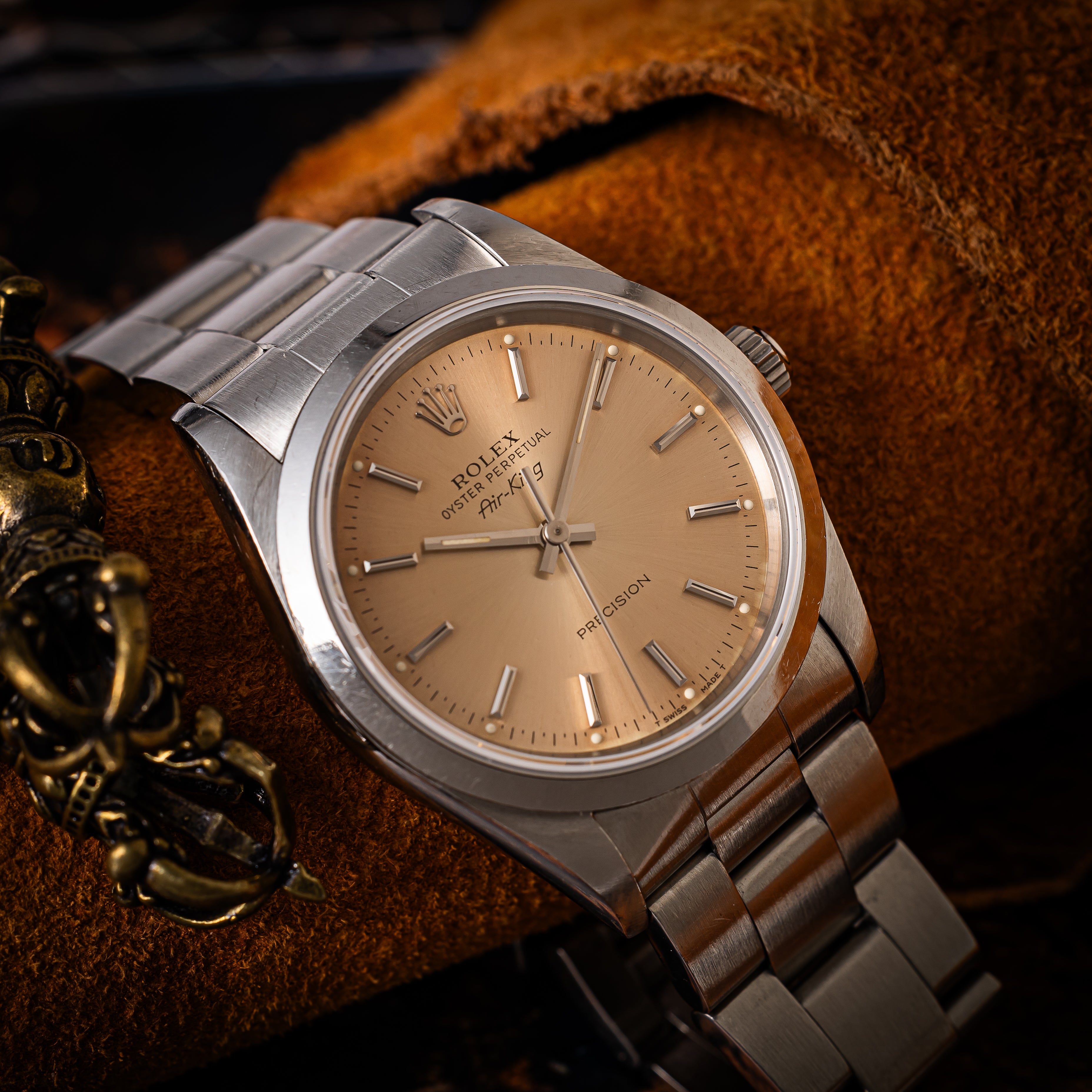 ロレックス エアキング 1995年～1996年製 Ref.14000 パティーナダイヤル