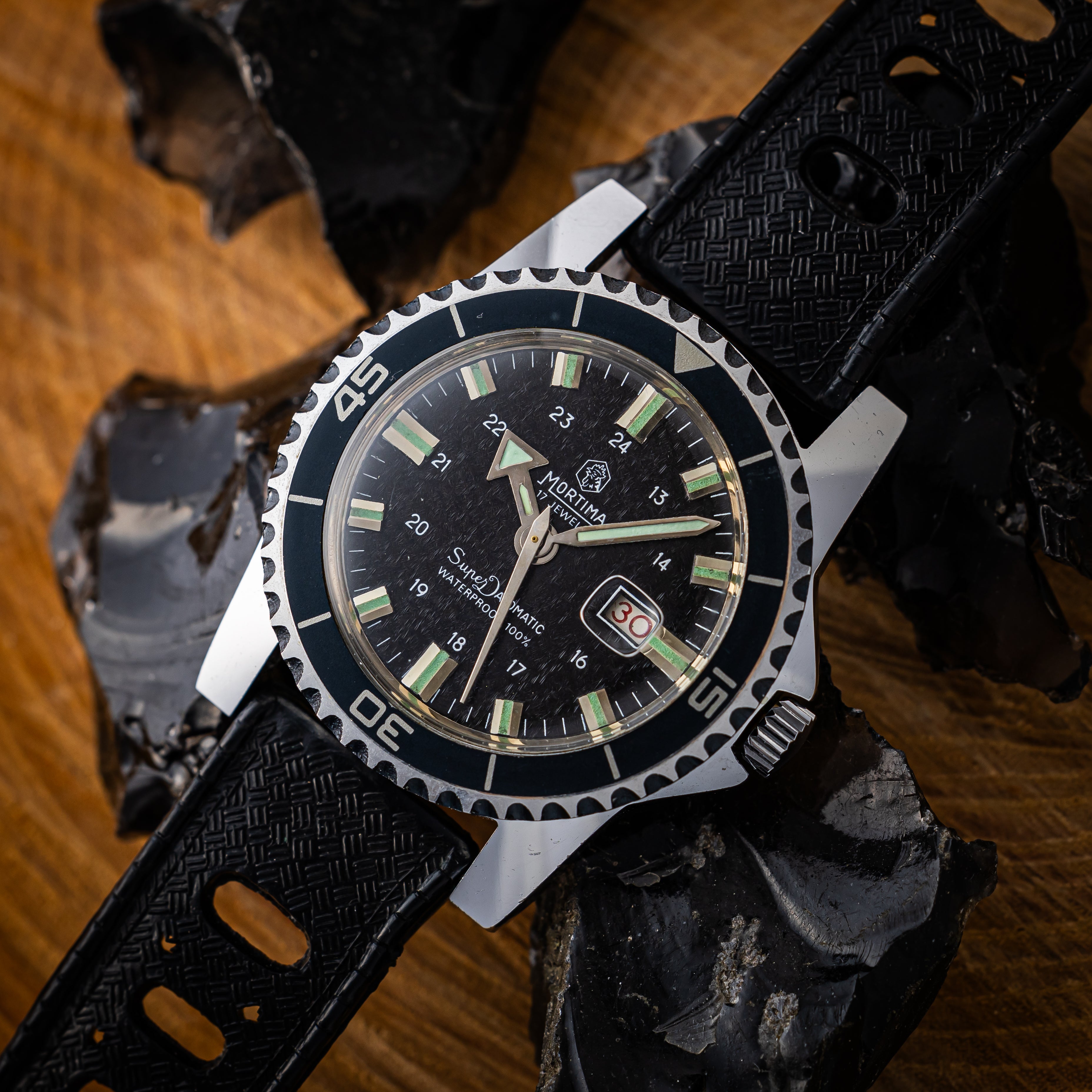 モルティマ スーパーダトマチック ダイバー 1970年代