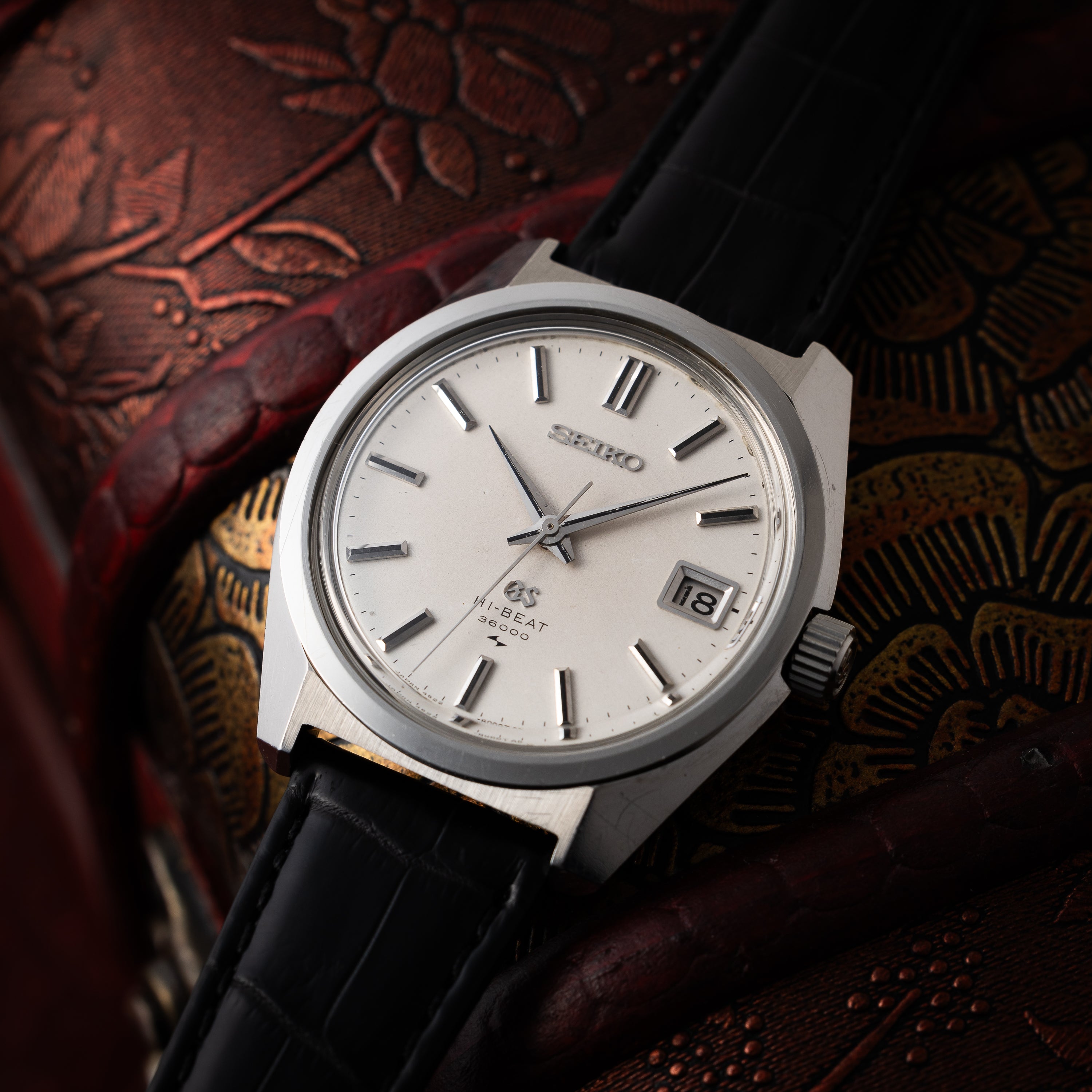 グランドセイコー 1968年製 10振動手巻き 45GS Ref.4522-8000 ハイビート セイコースタイルケース