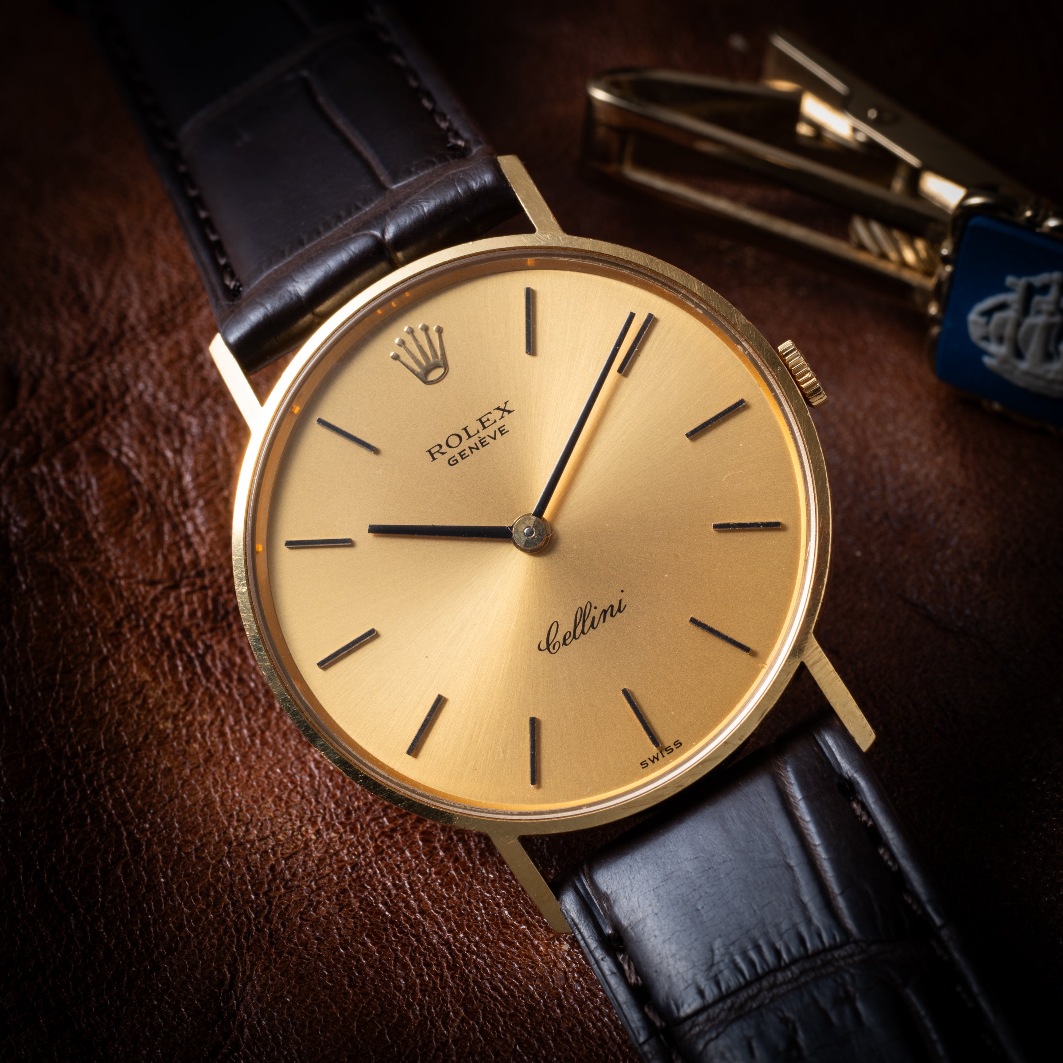 ロレックス チェリーニ 1974年～1975年製 Ref.3833 18金イエローゴールド