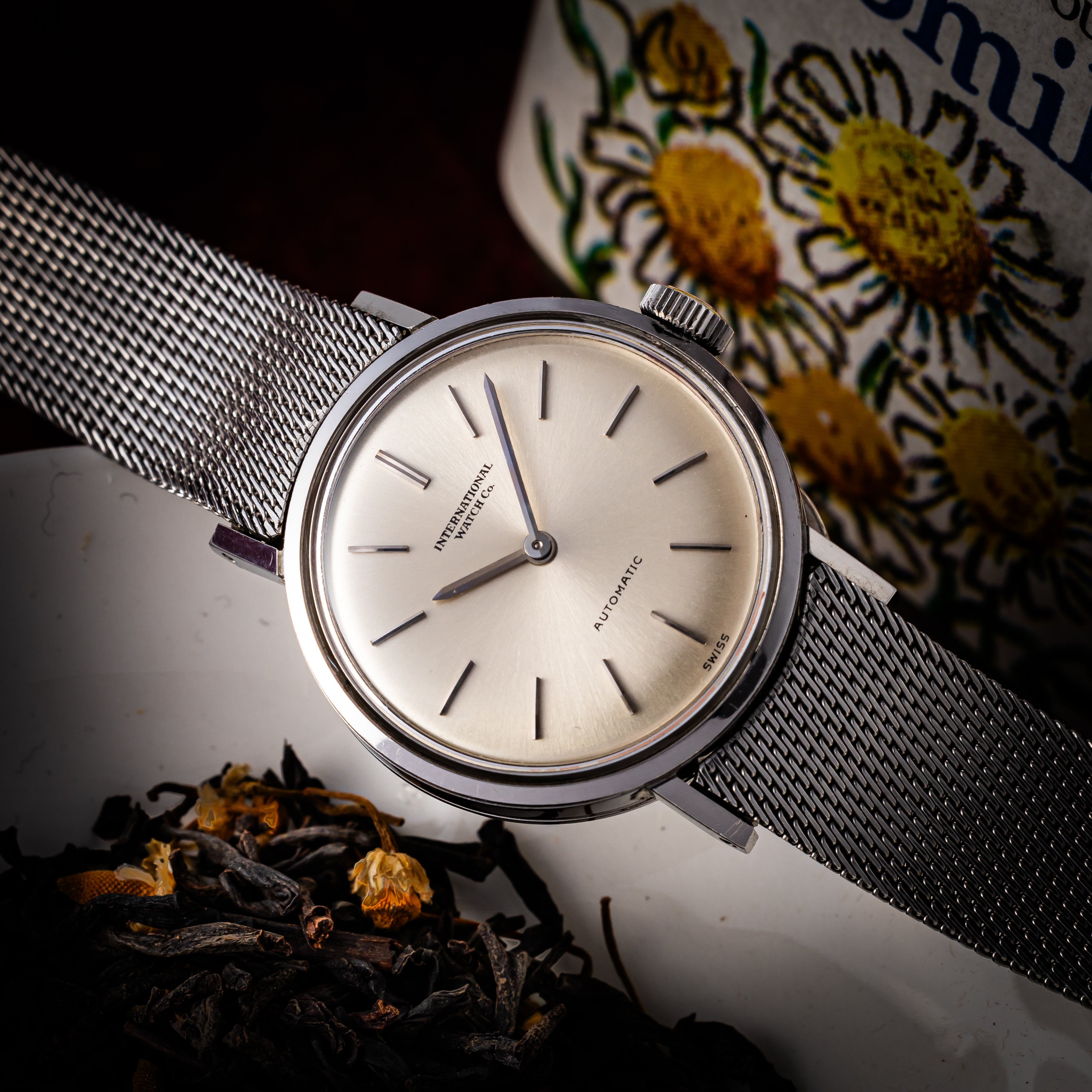 IWC レディース ラウンドケース オートマチック 1969年製