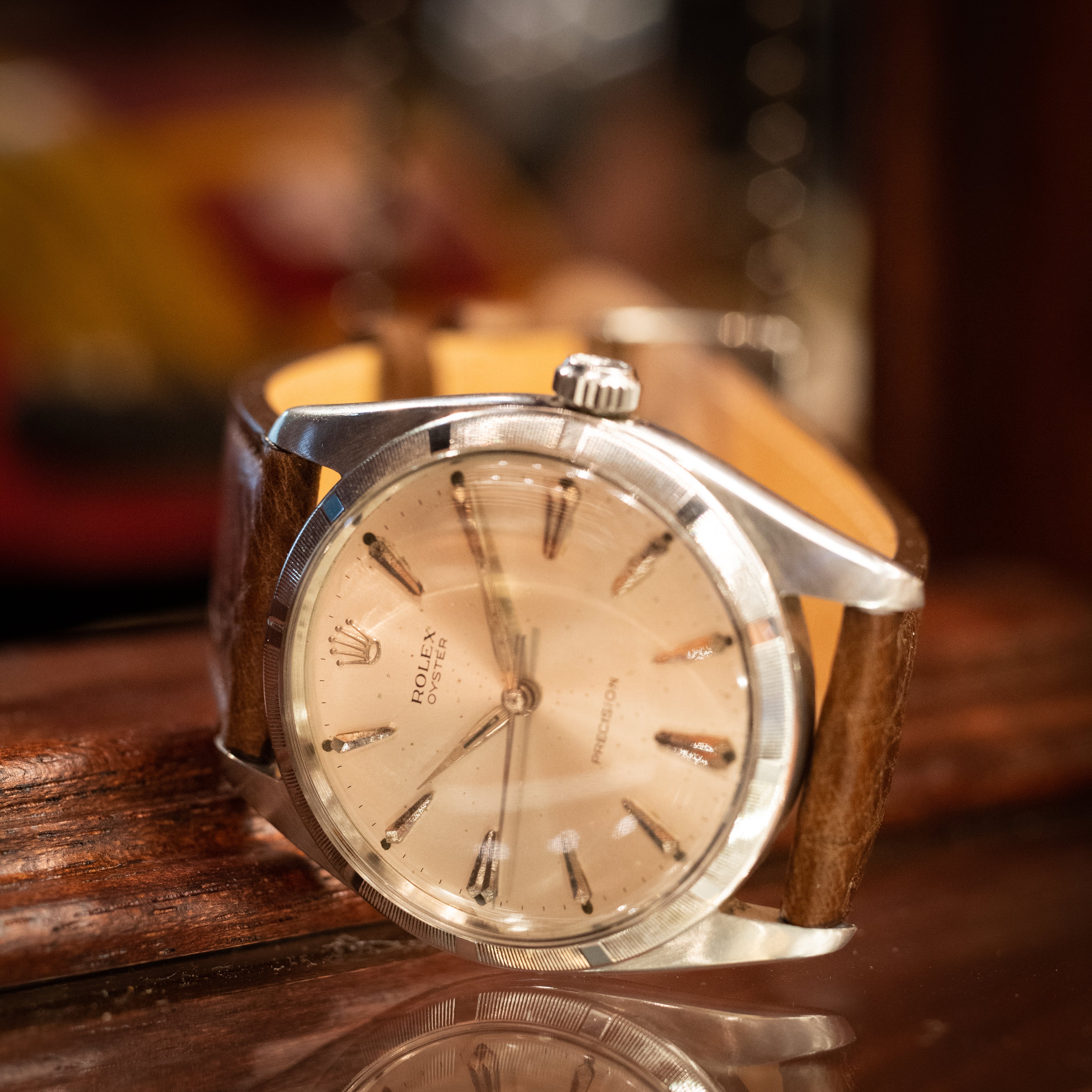 ロレックス オイスター35㎜ケース Ref.6425 1960年代製 アルファハンド