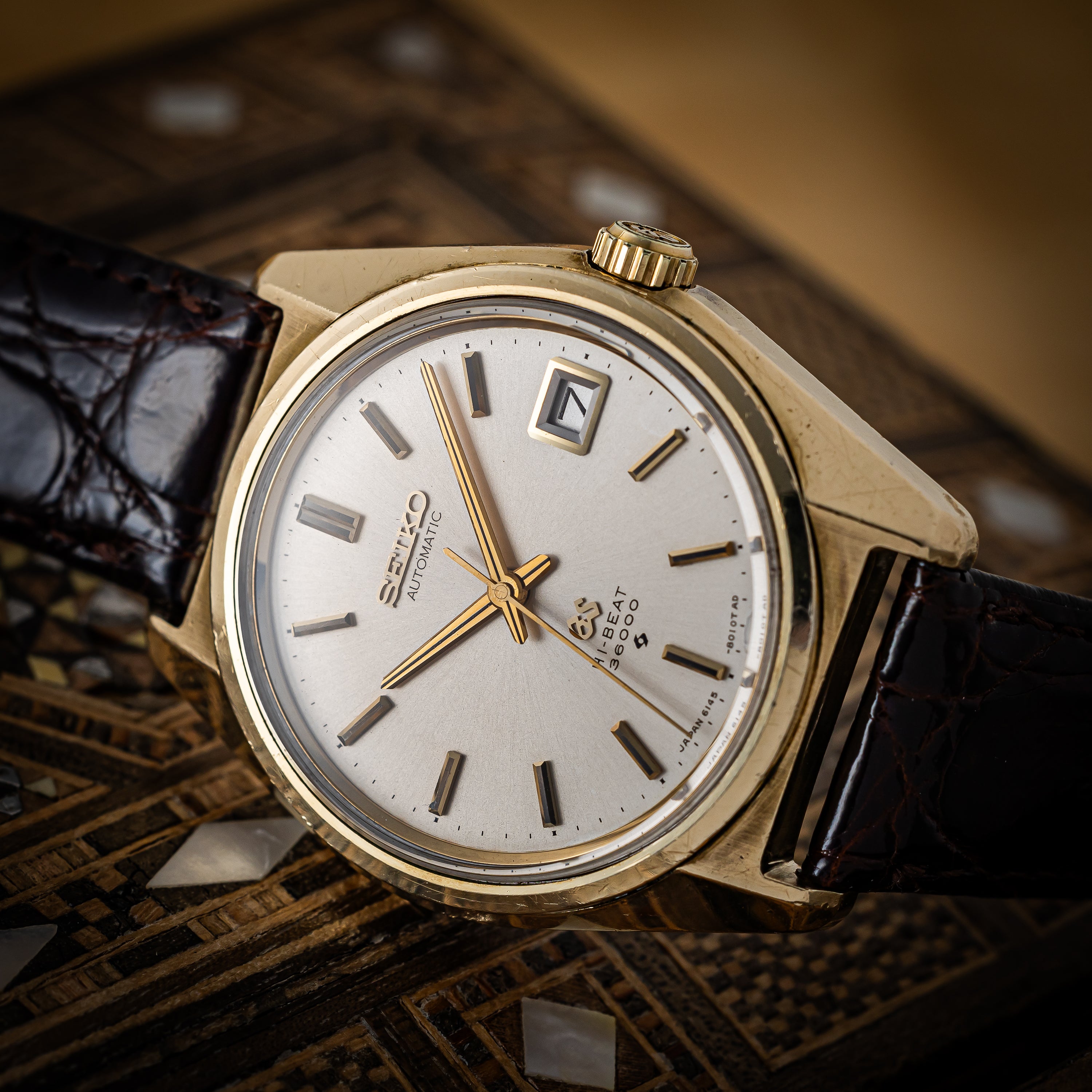 グランドセイコー 1969年製 Ref.6145-8000 CAPゴールド 36000 61GS