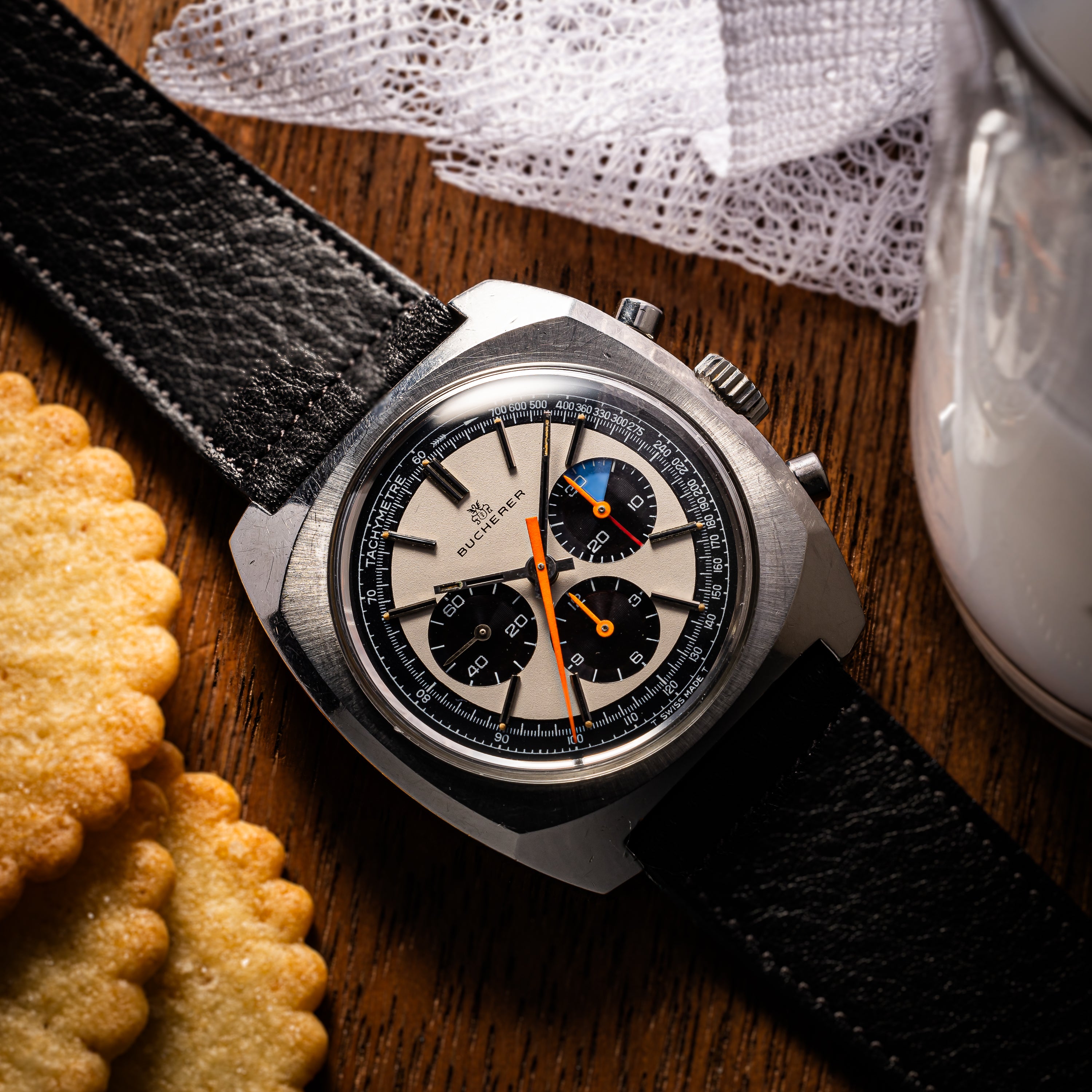 ブッフェラー クロノグラフ 1970年代製 レマニア製 Cal.1873