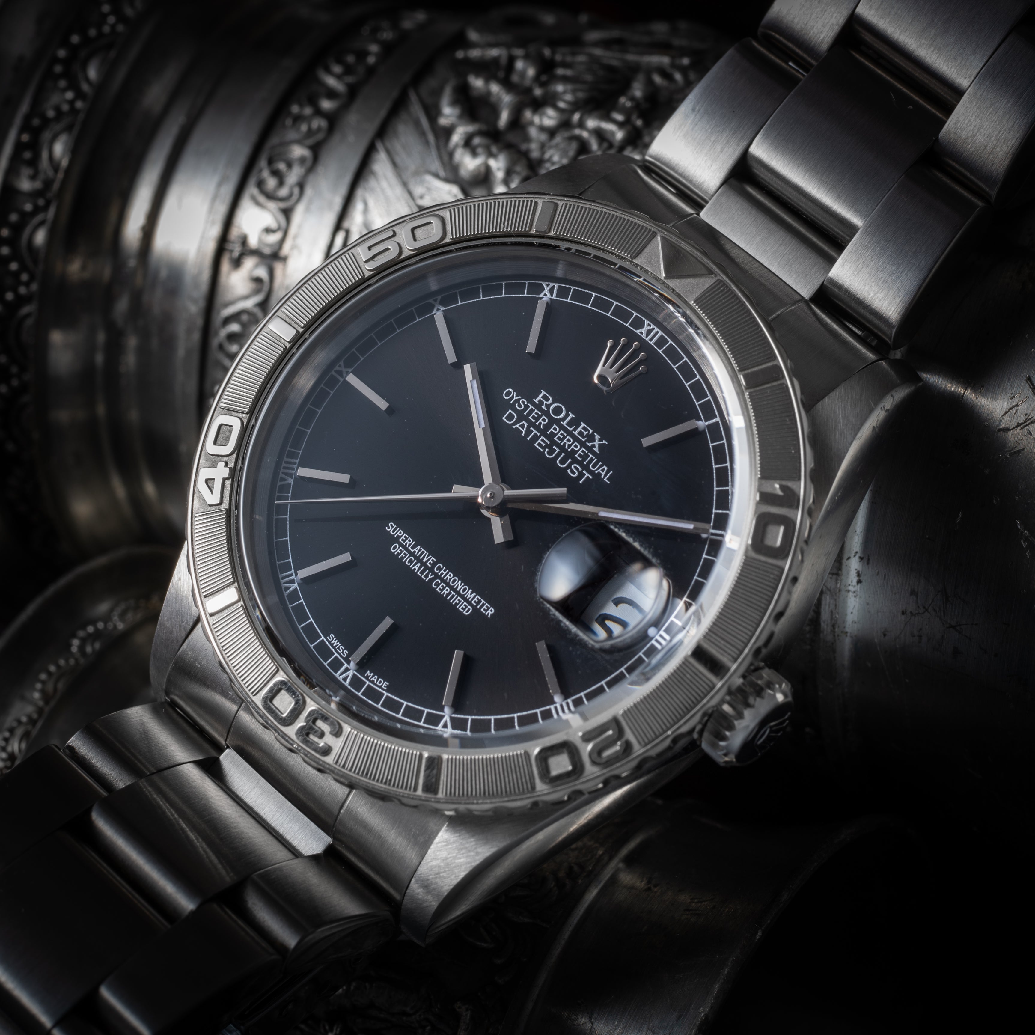 ロレックス サンダーバード 2002年製 Ref.16264 箱、ギャラ付き